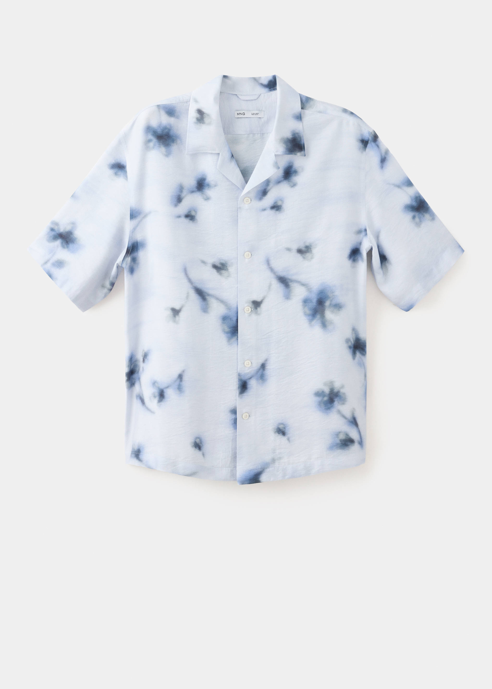 Camisa regular fit estampado floral - Artículo sin modelo