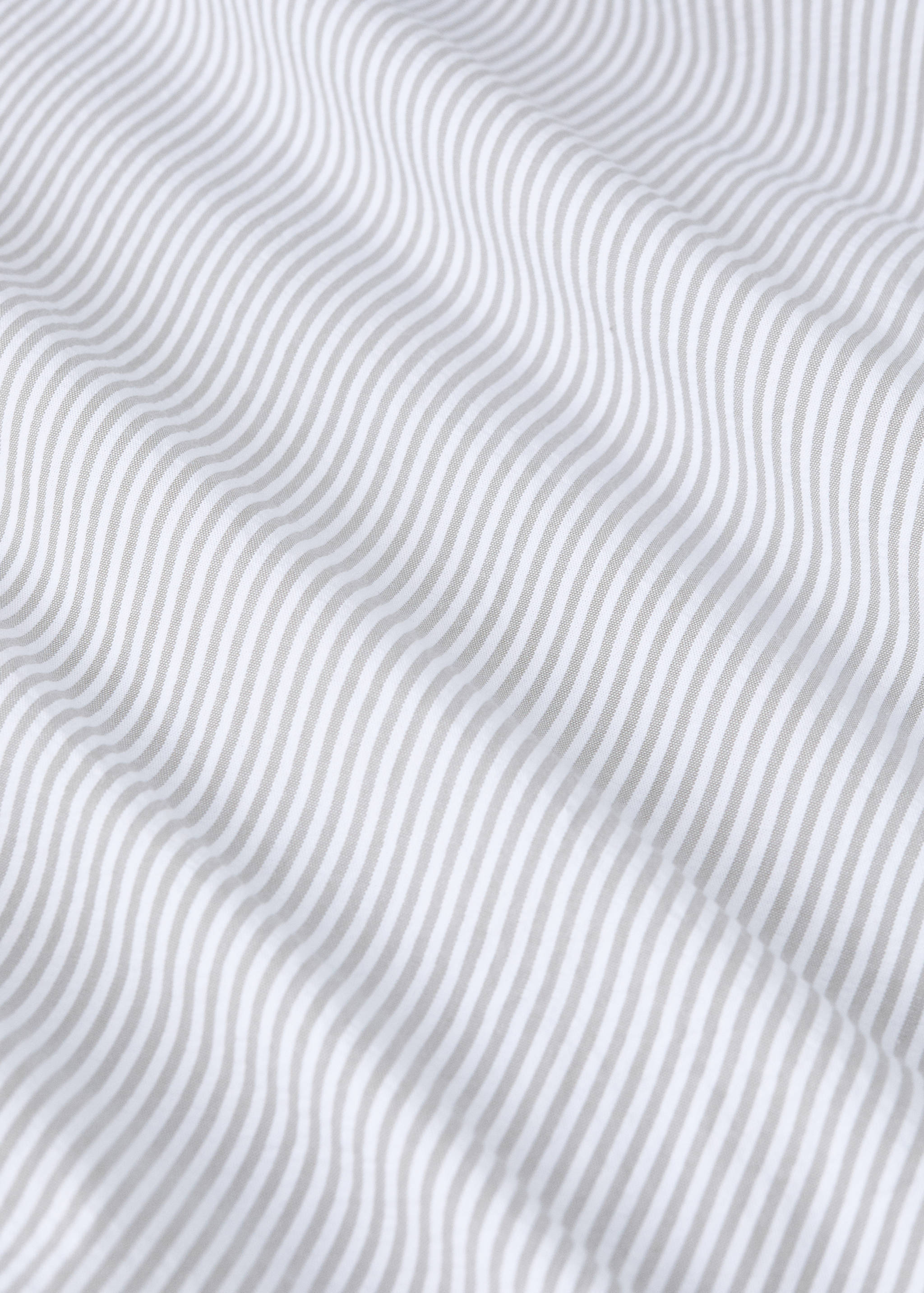 Kinder-Seersucker-Bettbezug mit Streifen für 90-cm-Bett - Detail des Artikels 2