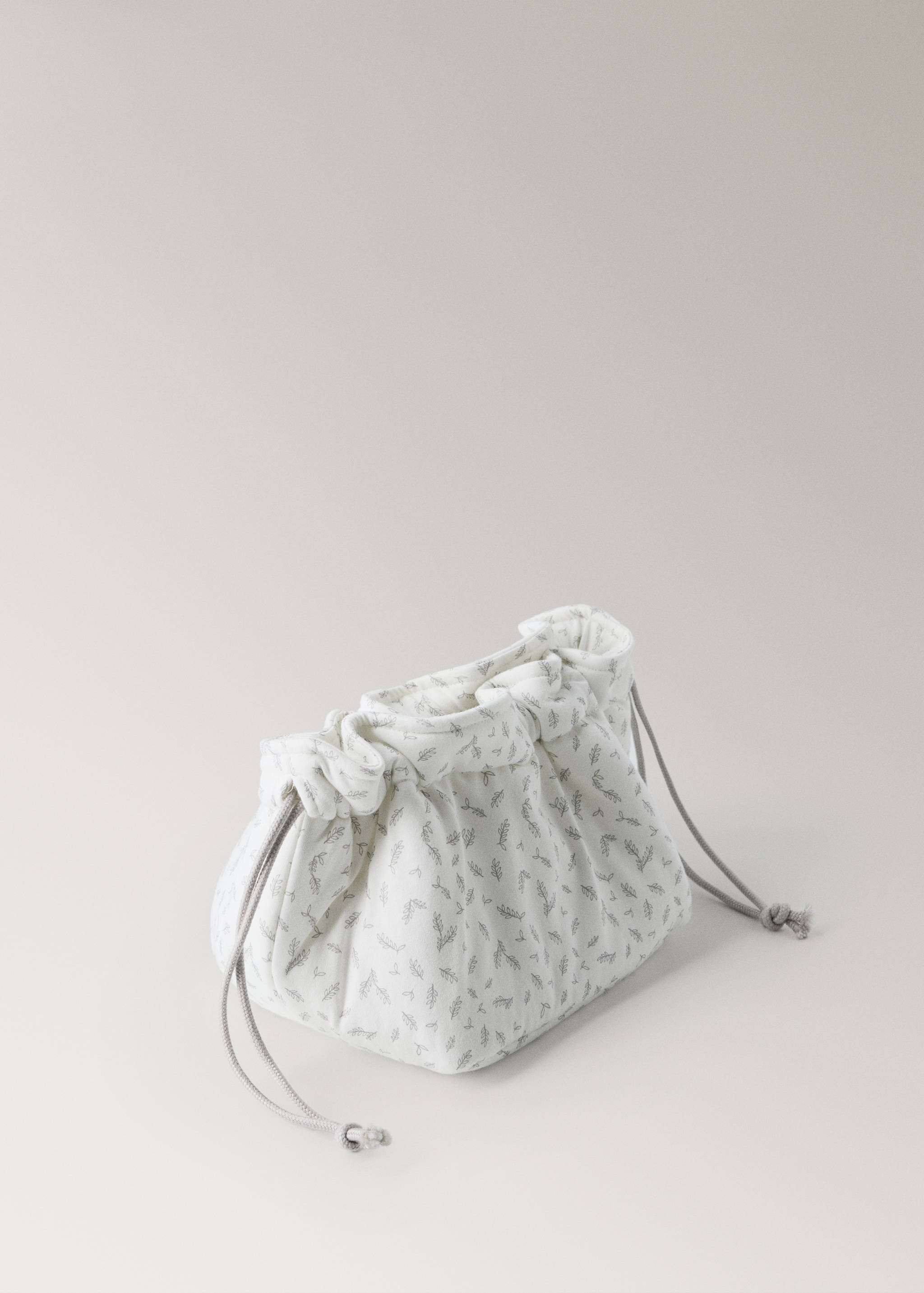 Printed cotton cot organiser - Details of the article 1