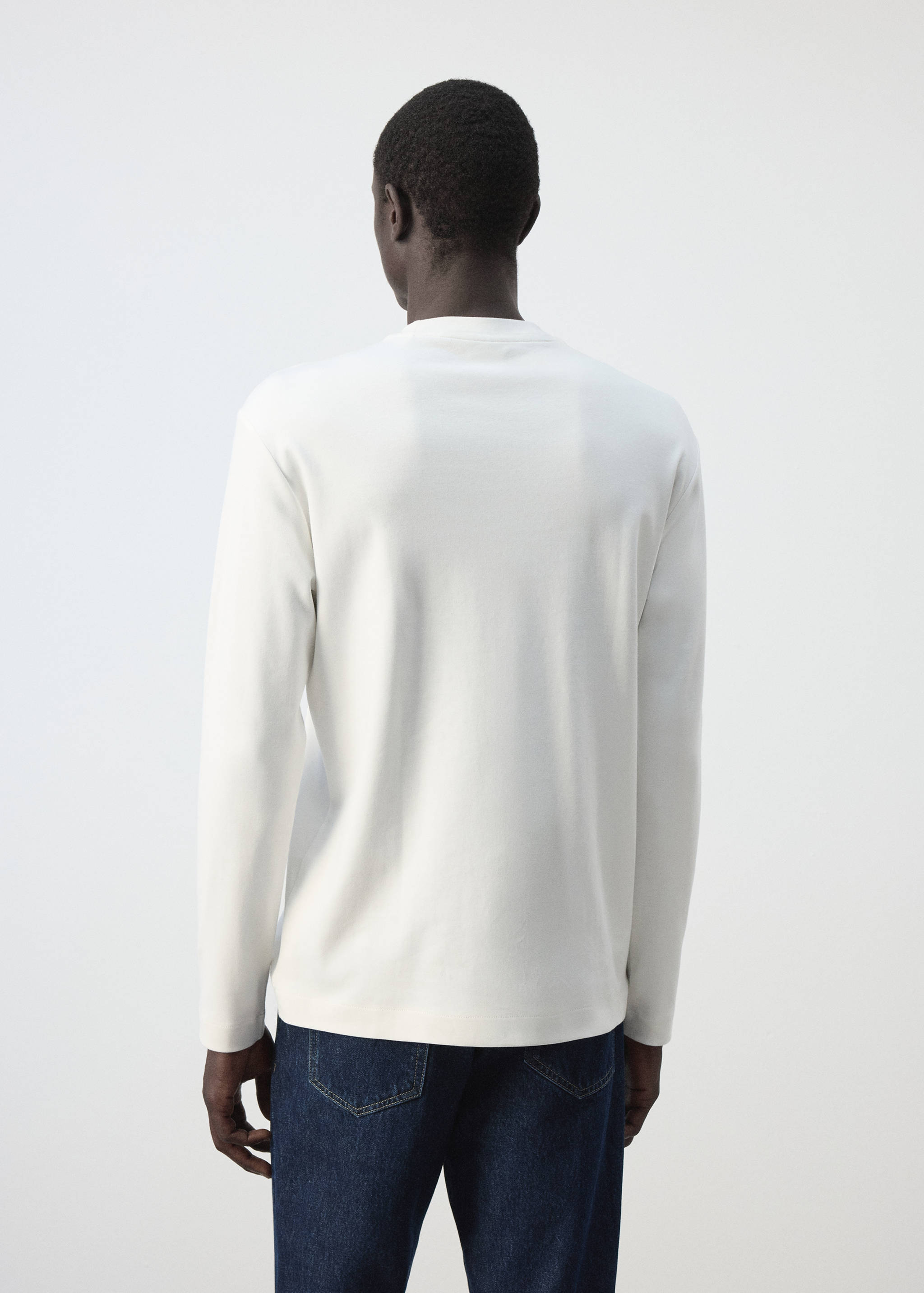 T-shirt 100 % coton regular-fit - Verso de l’article