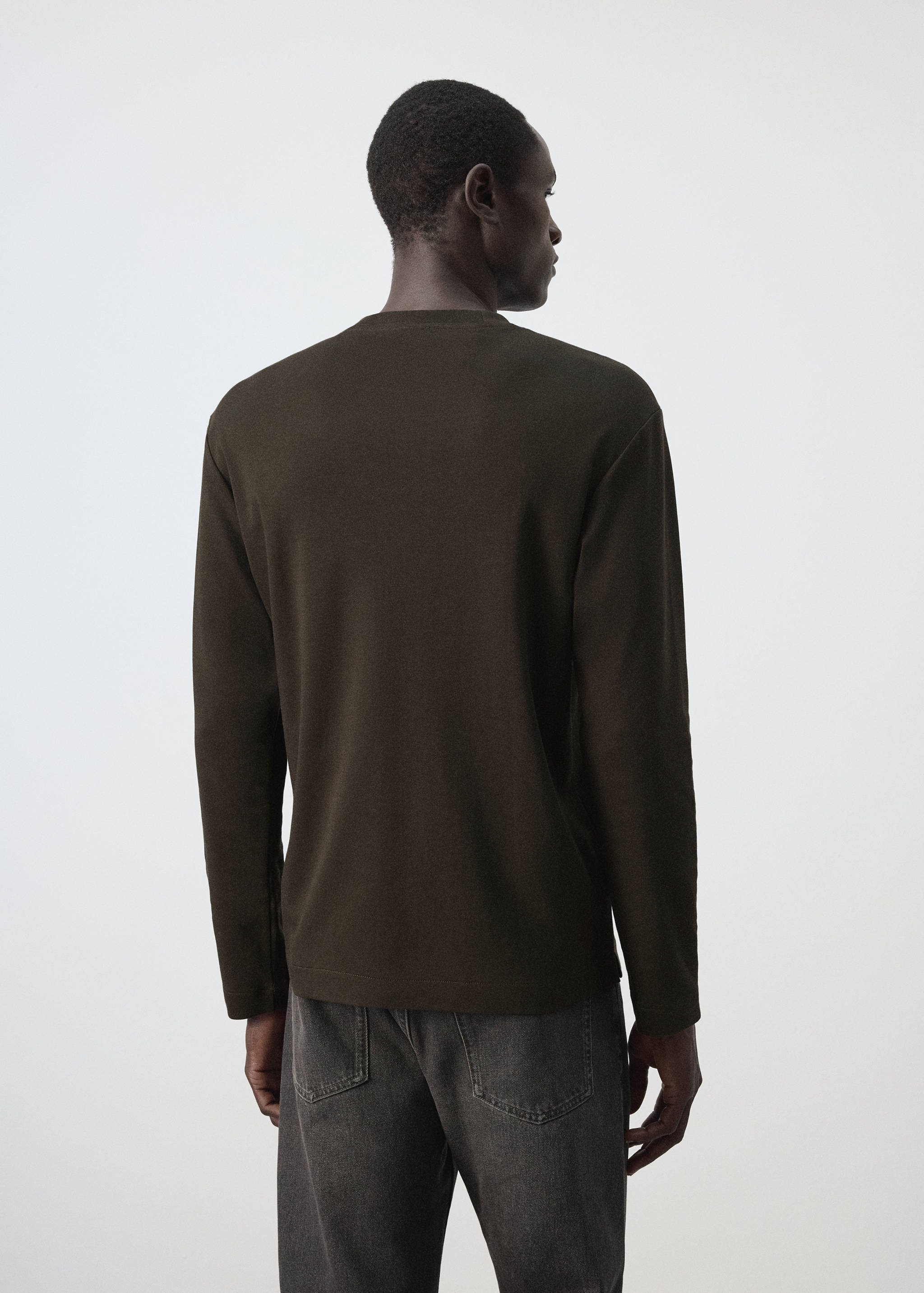 T-shirt 100 % coton regular-fit - Verso de l’article
