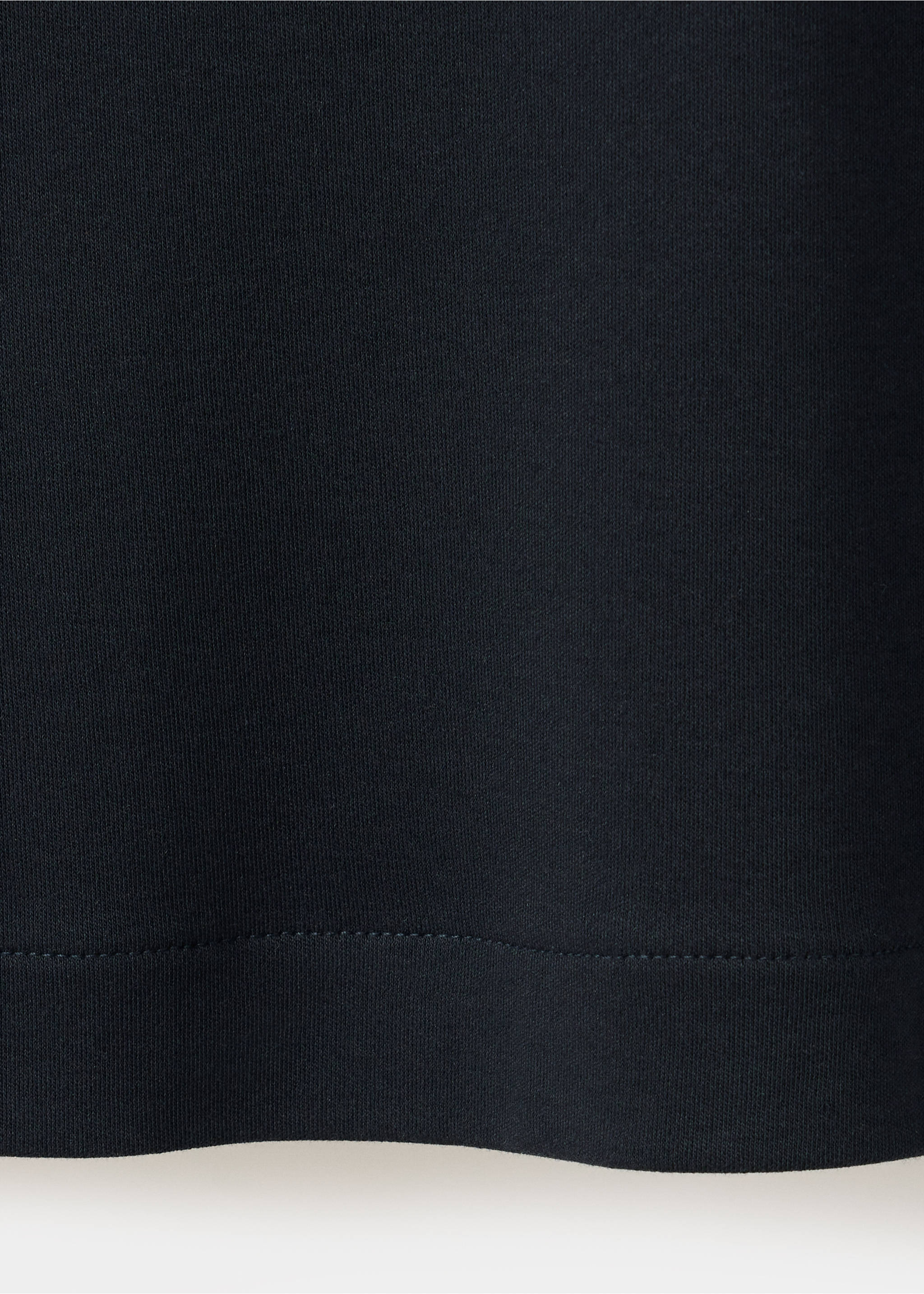 100% cotton T-shirt regular fit - Details of the article 0, Navy. Ref: 37064462-00.