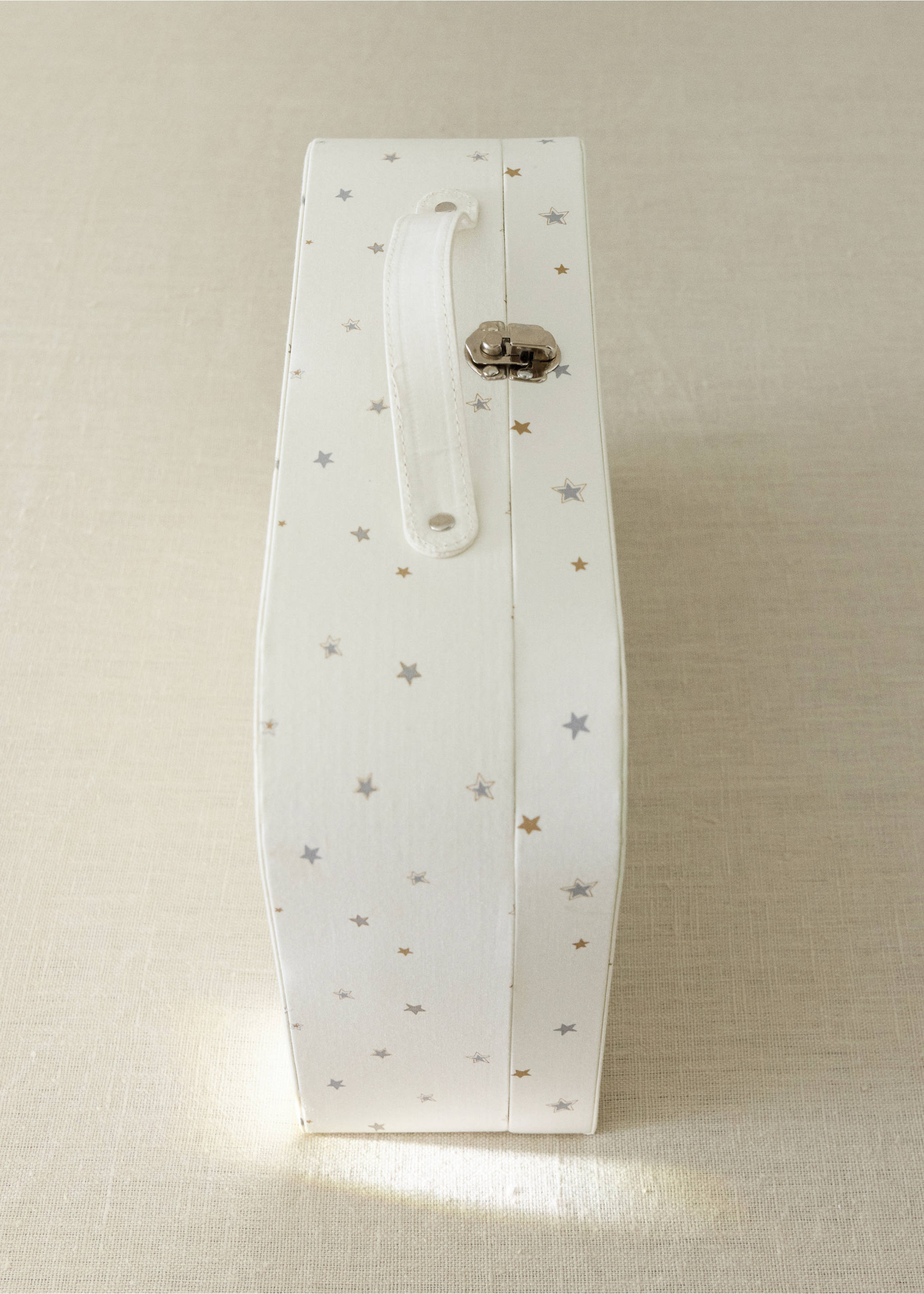 Children's star storage box - General plane, Off White. Ref: 37064463-00.