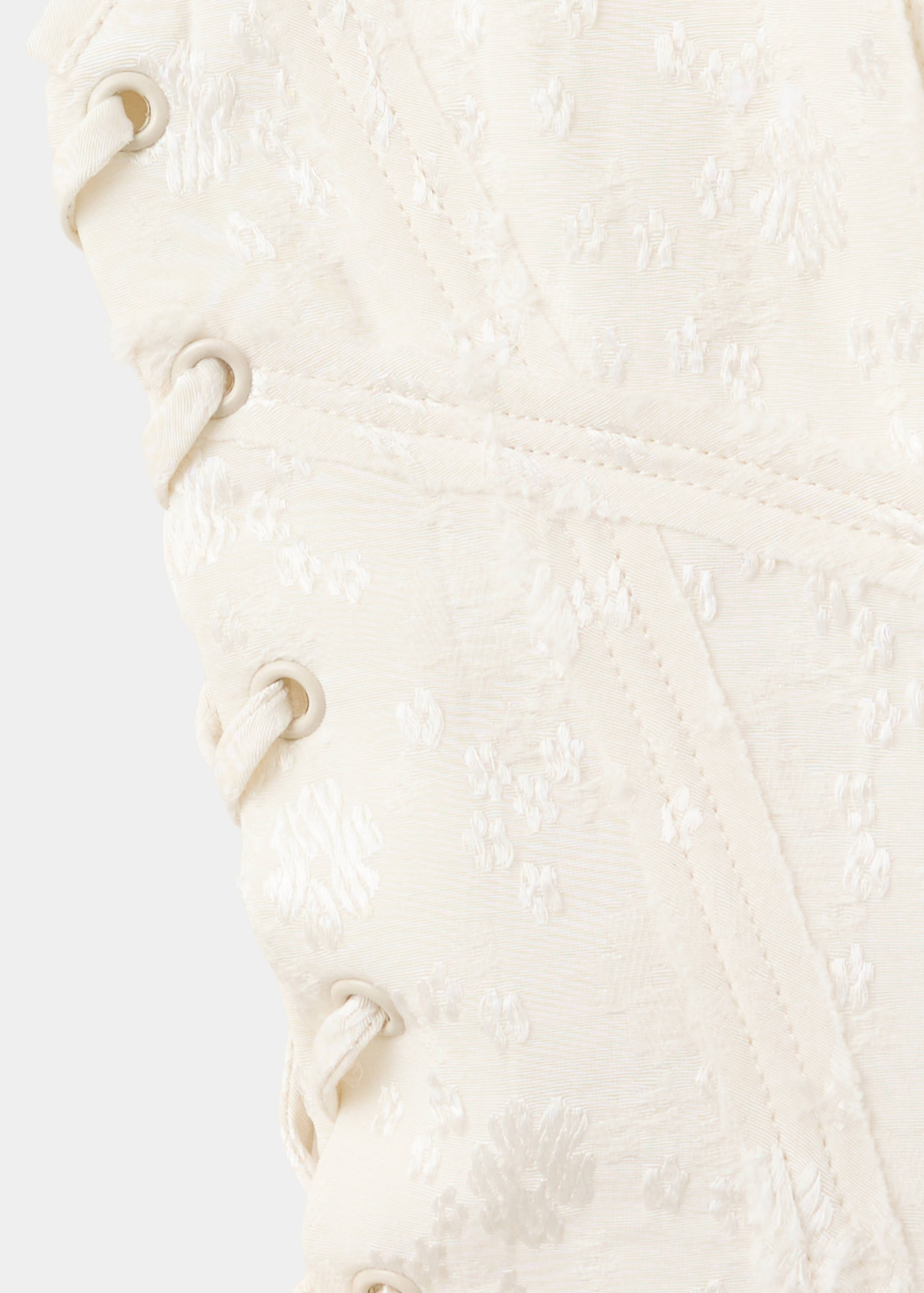 Top corsetero jacquard - Detalle del artículo 8