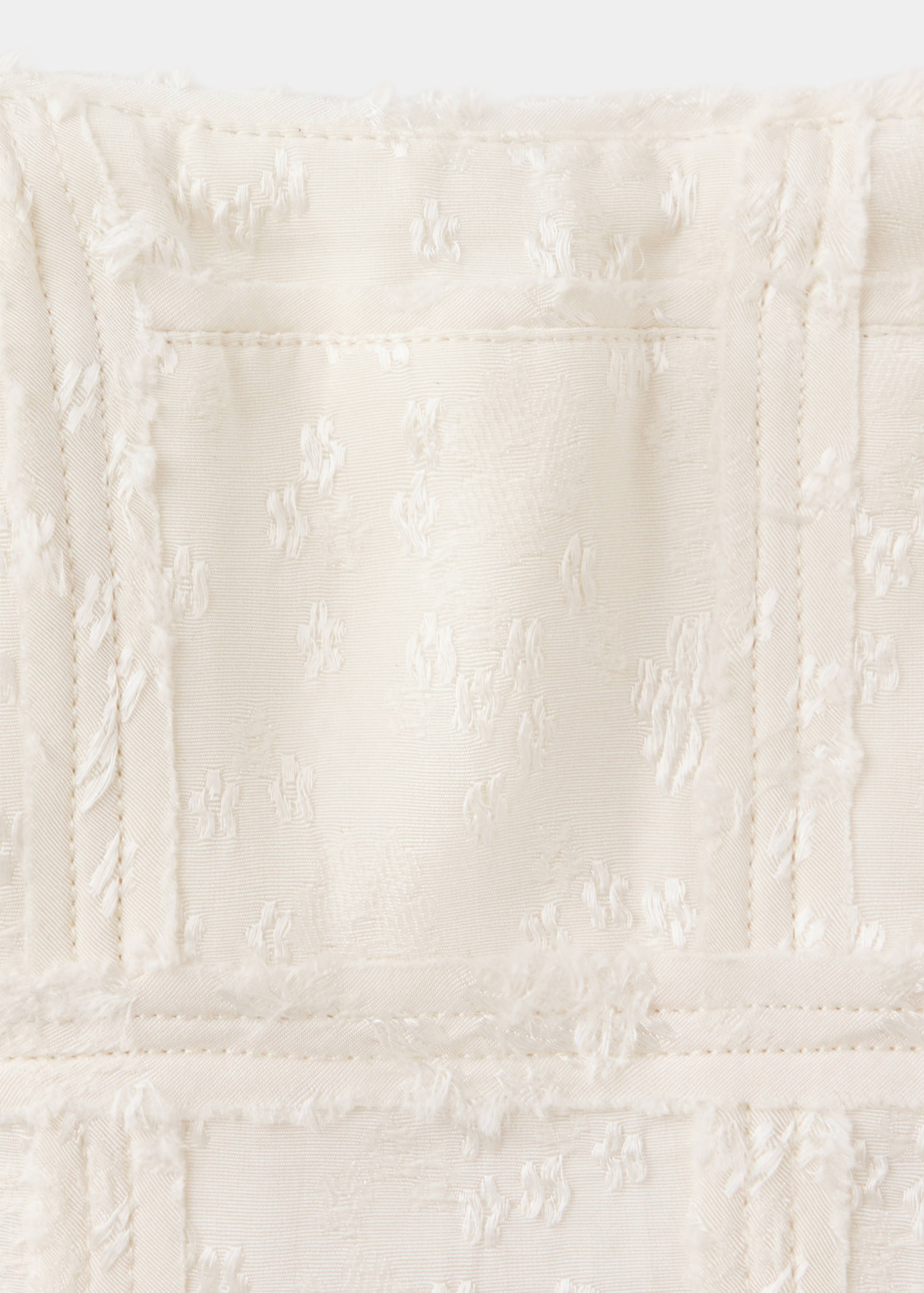 Top corsetero jacquard - Detalle del artículo 0