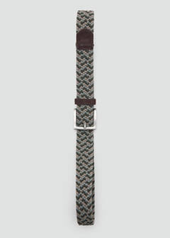 Braided belt colours — Green 4