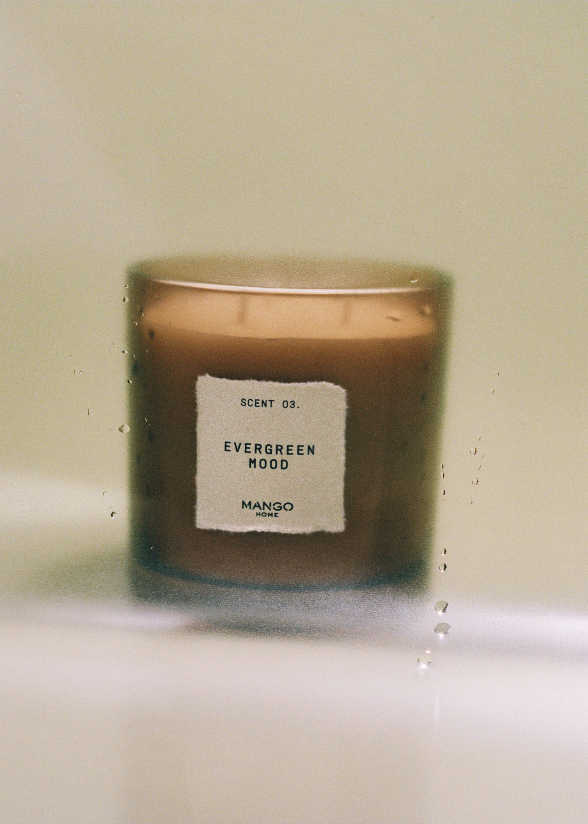 Ароматична свічка EVERGREEN MOOD 500 гр - Загальний план, Коричневий. Ref: 37064474-00.