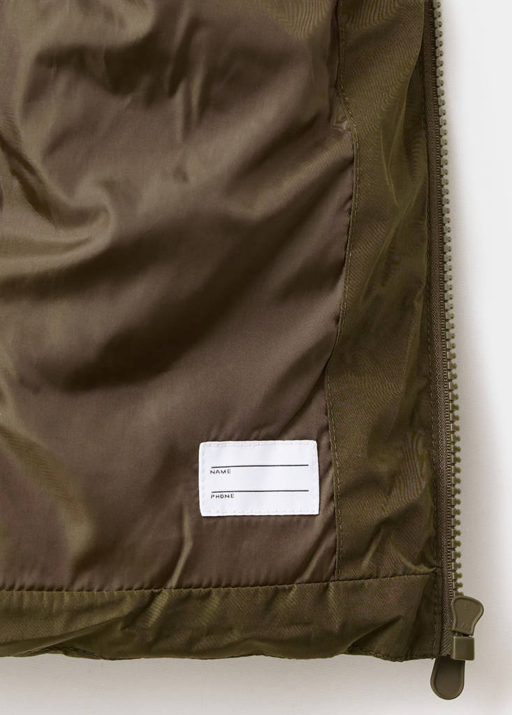 Quilted light jacket — Khaki