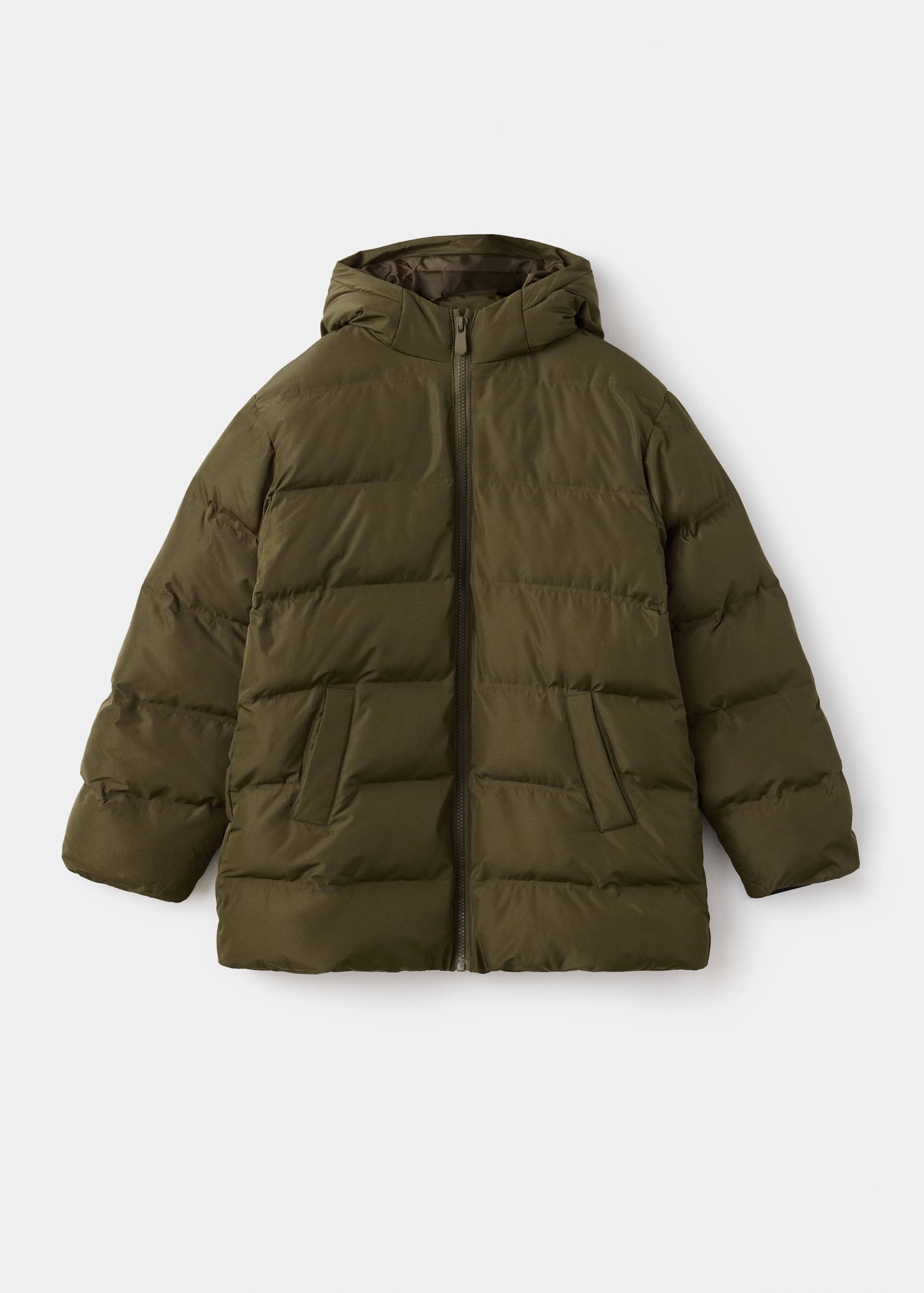 Padded sherpa-lined anorak - Article without model