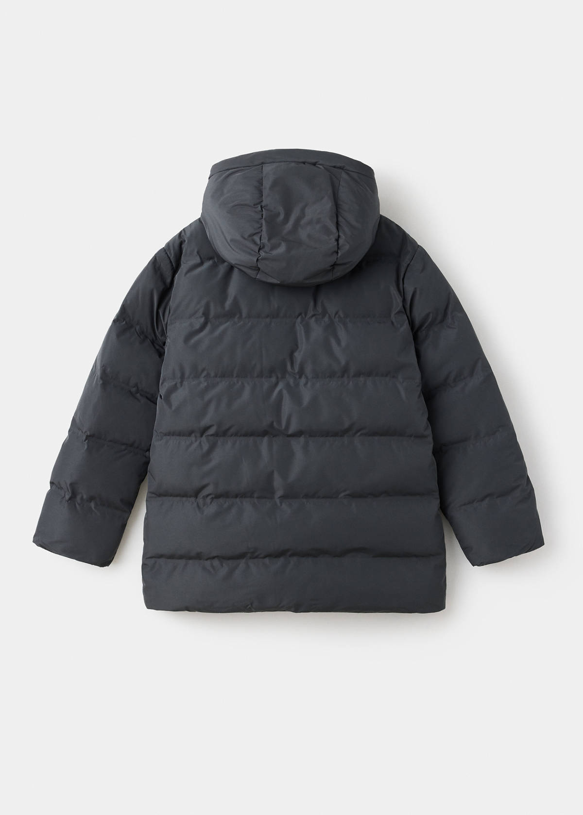 Quilted light jacket — Charcoal