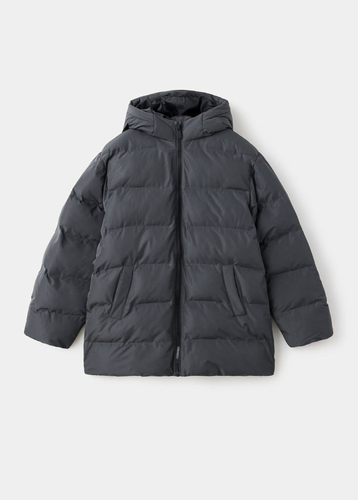 Quilted light jacket — Charcoal