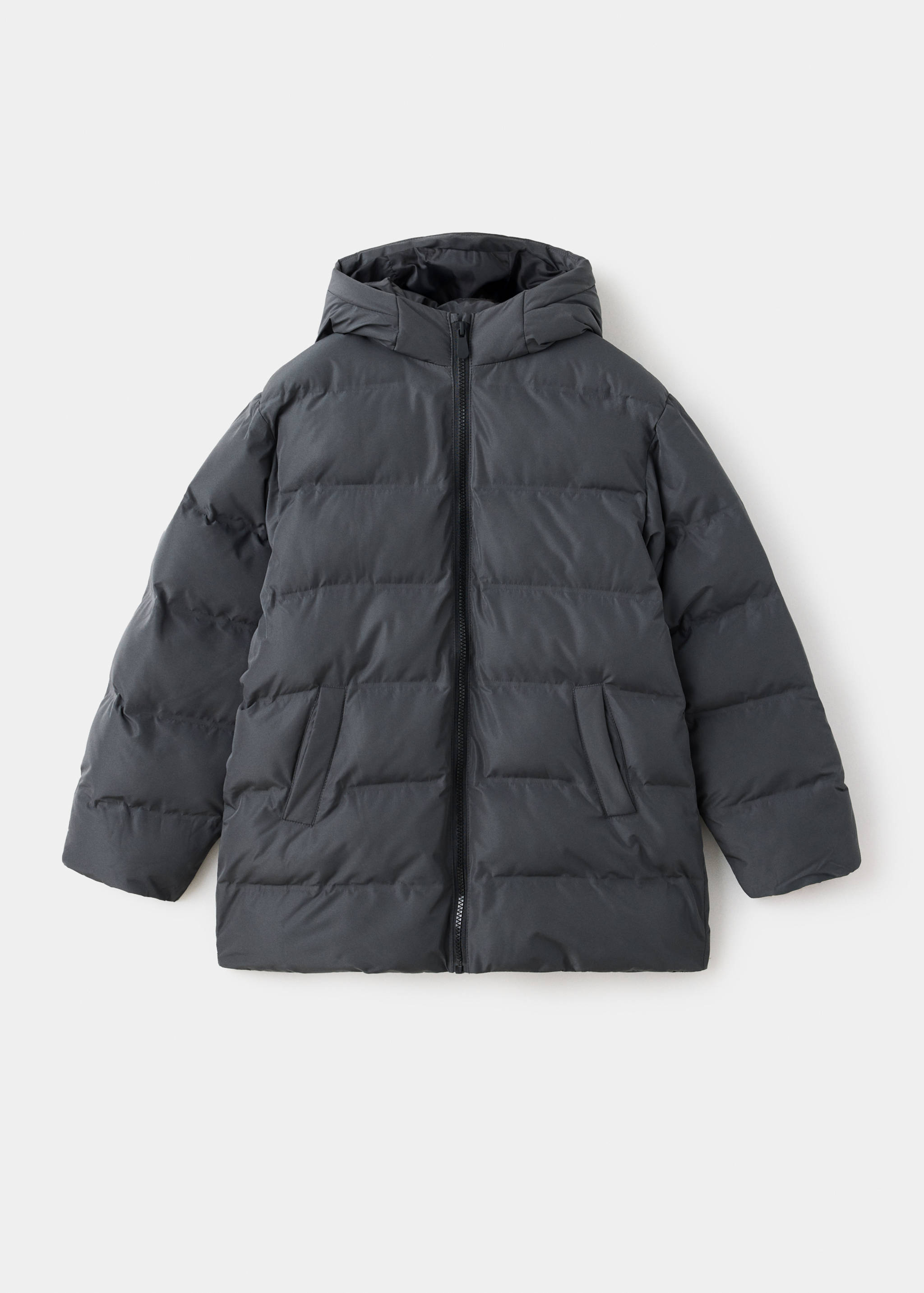 Padded sherpa-lined anorak - Article without model