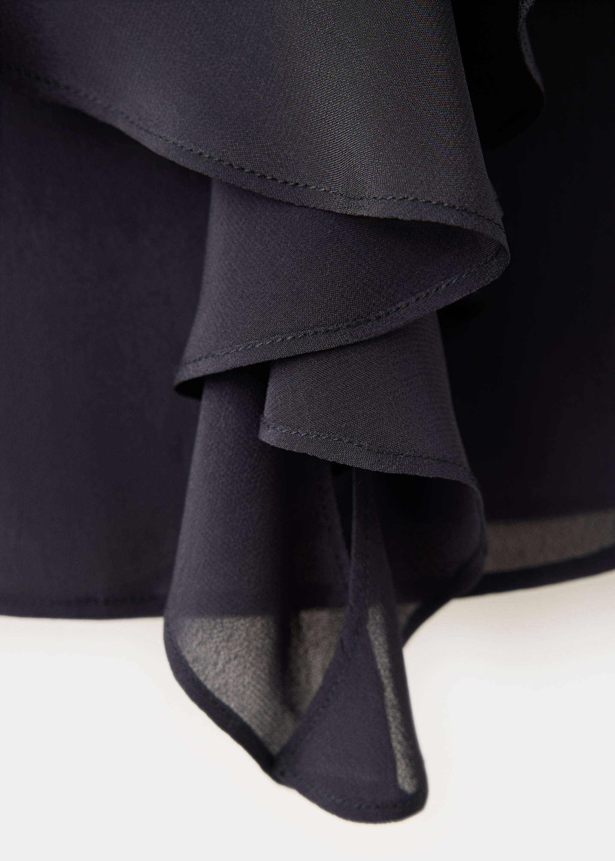 Ruffled chiffon blouse - Details of the article 8