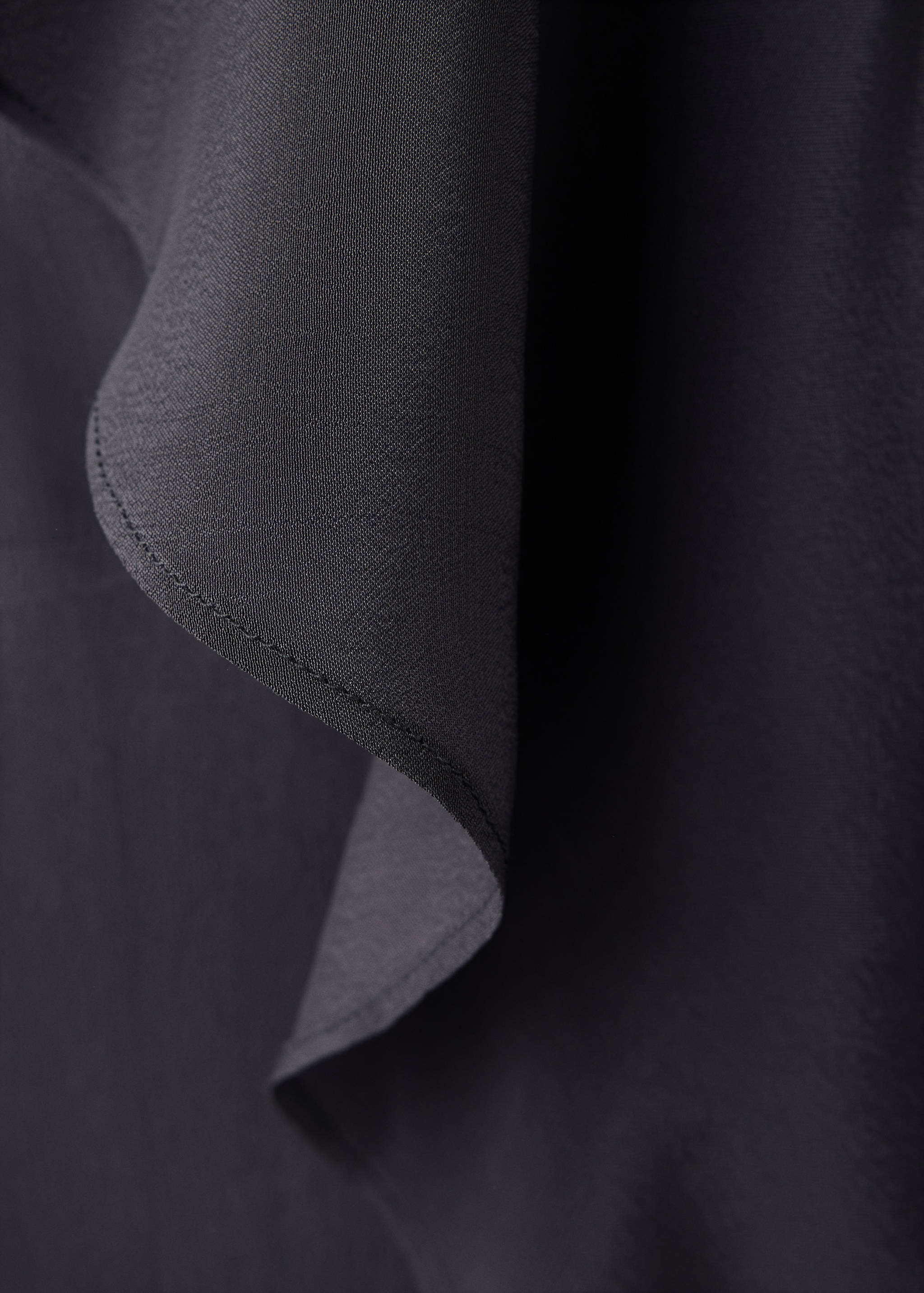 Ruffled chiffon blouse - Details of the article 0