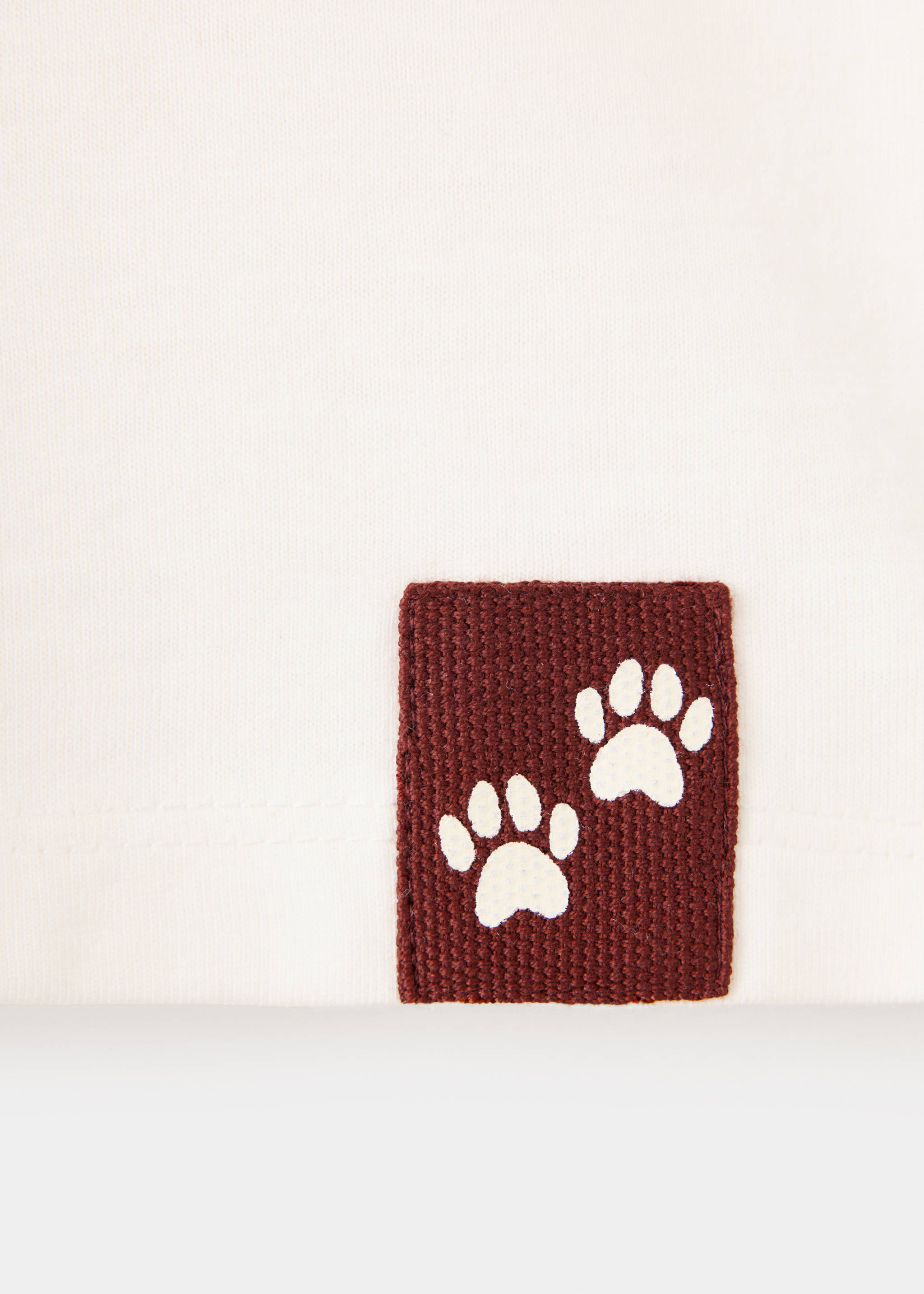 T-shirt en coton imprimé - Détail de l'article 0