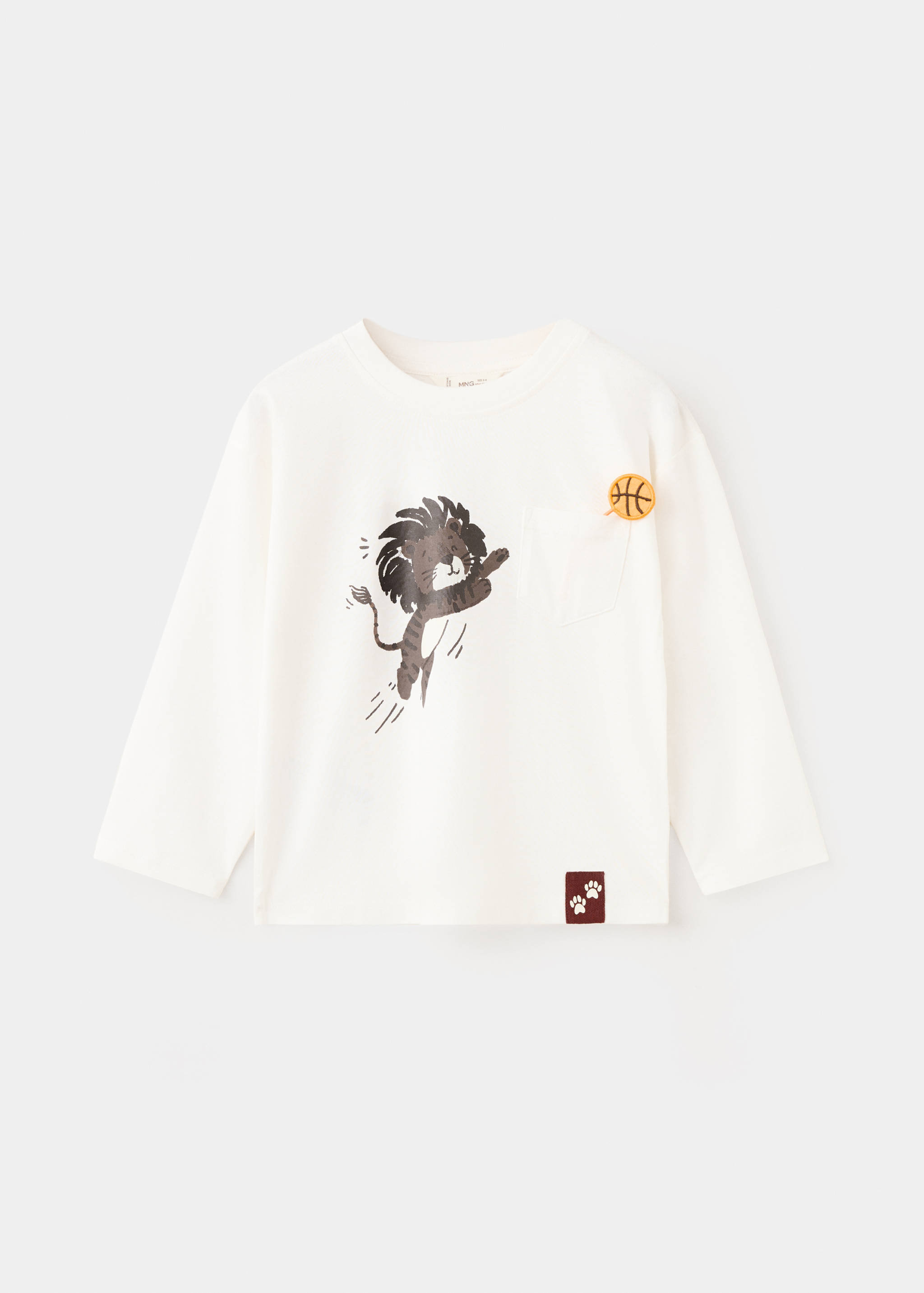 T-shirt en coton imprimé - Article sans modèle
