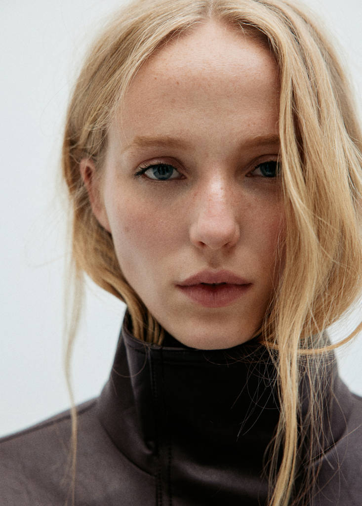 Oversized belted jacket — Chocolate