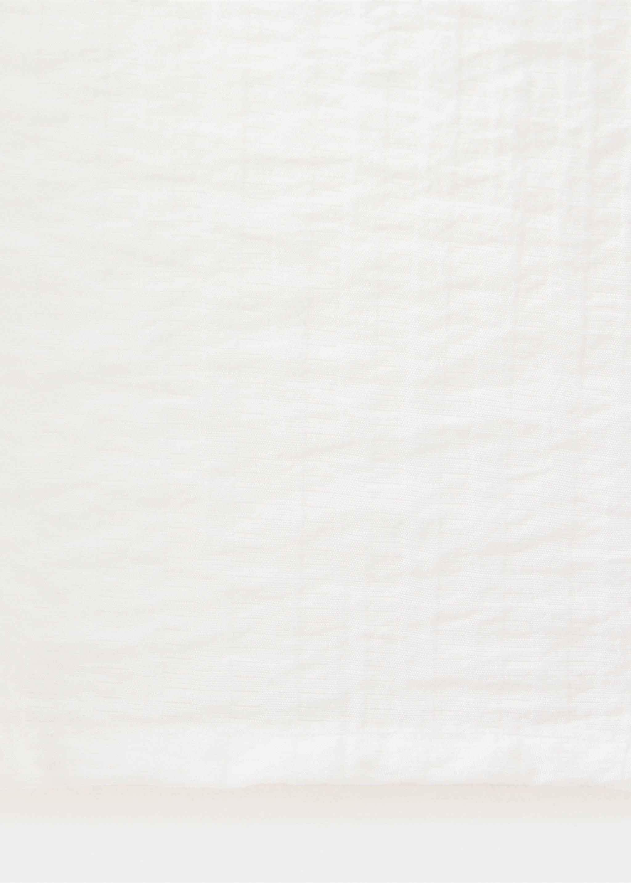 Bow textured blouse - Details of the article 0, Off White. Ref: 37064787-00.