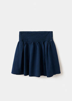 Skirt with stud detailing — Navy 6