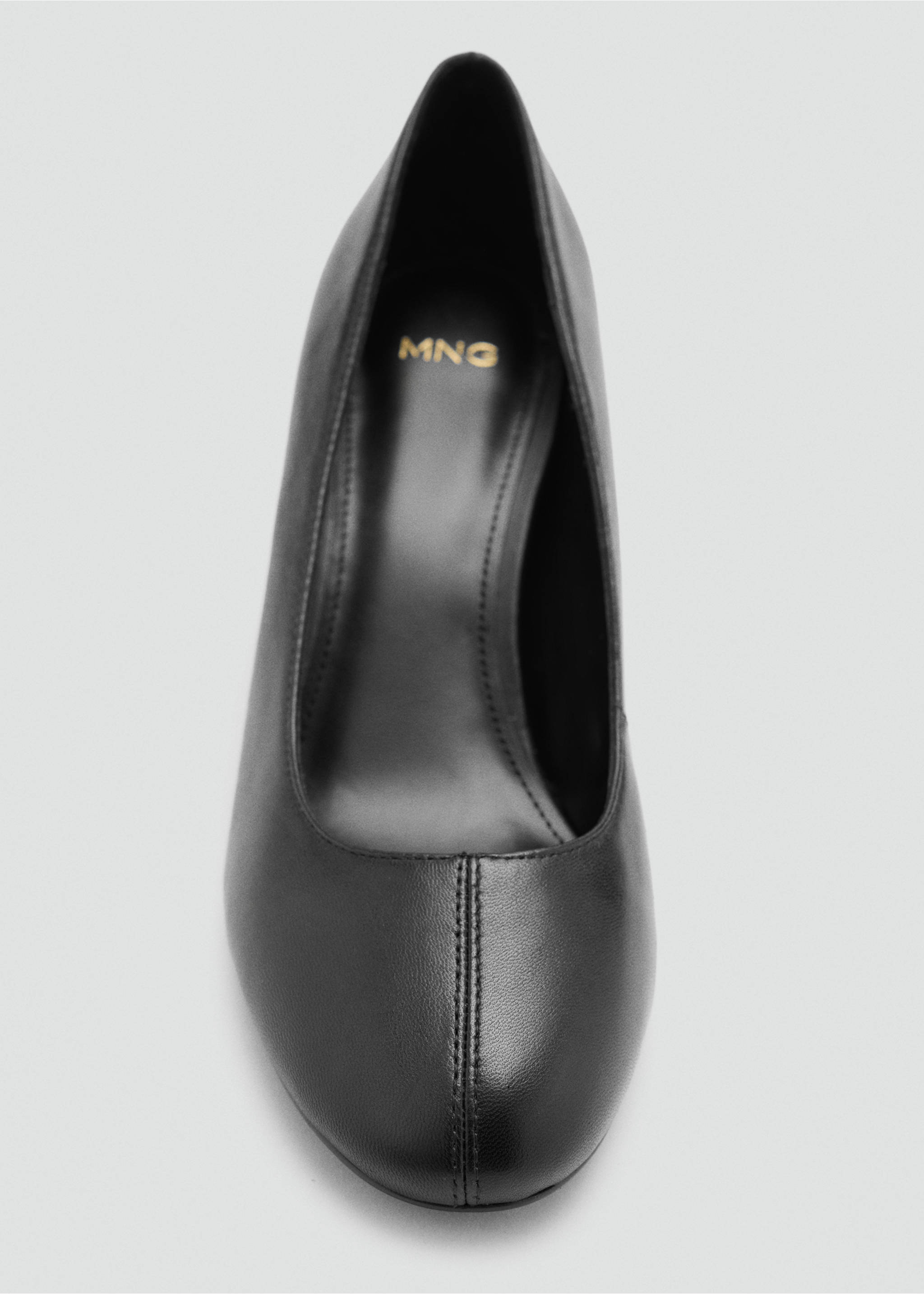 Chaussure compensée en cuir - Détail de l'article 2, Noir. Ref: 37064792-00.