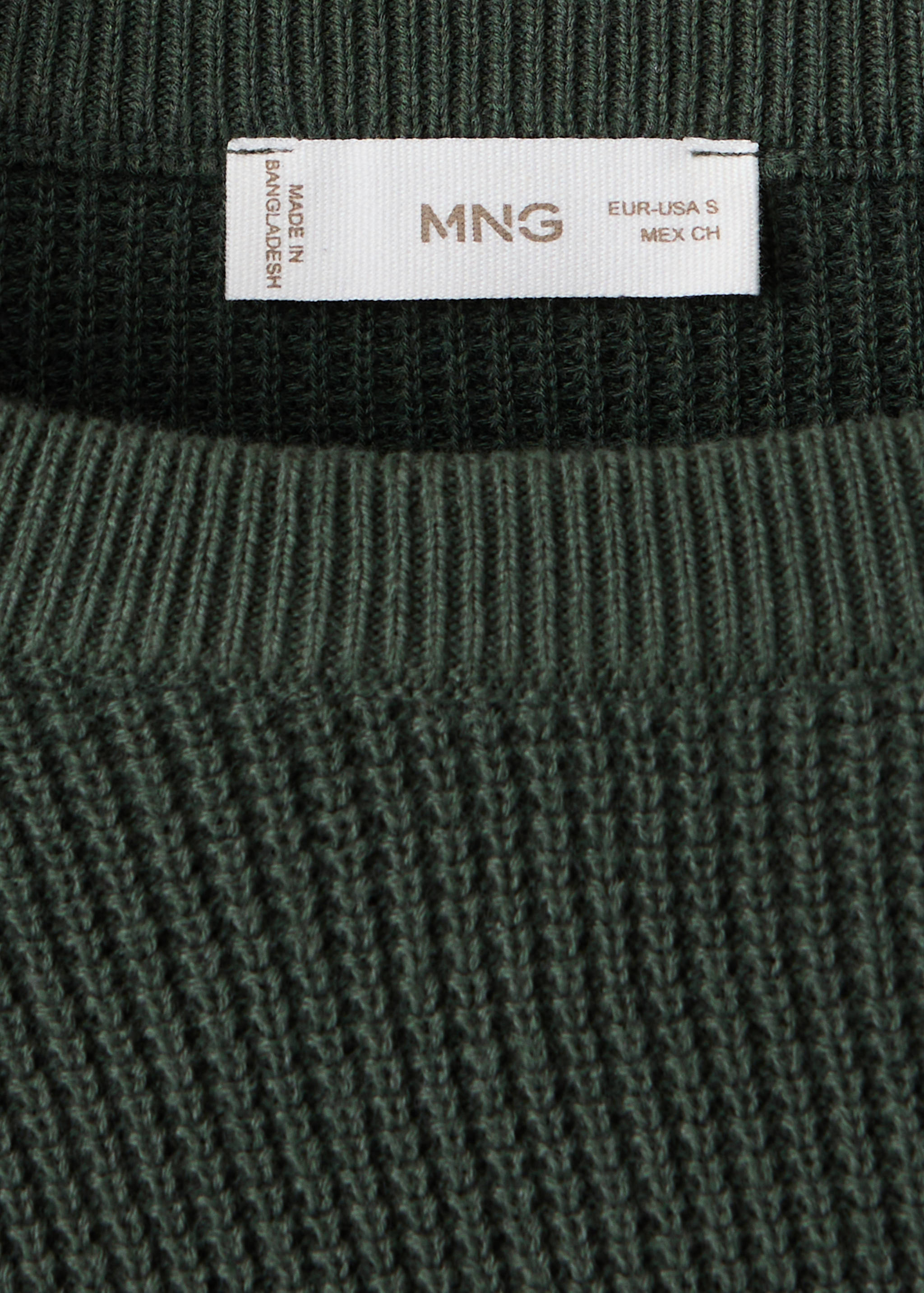 Fine knit cotton sweater - Details of the article 0