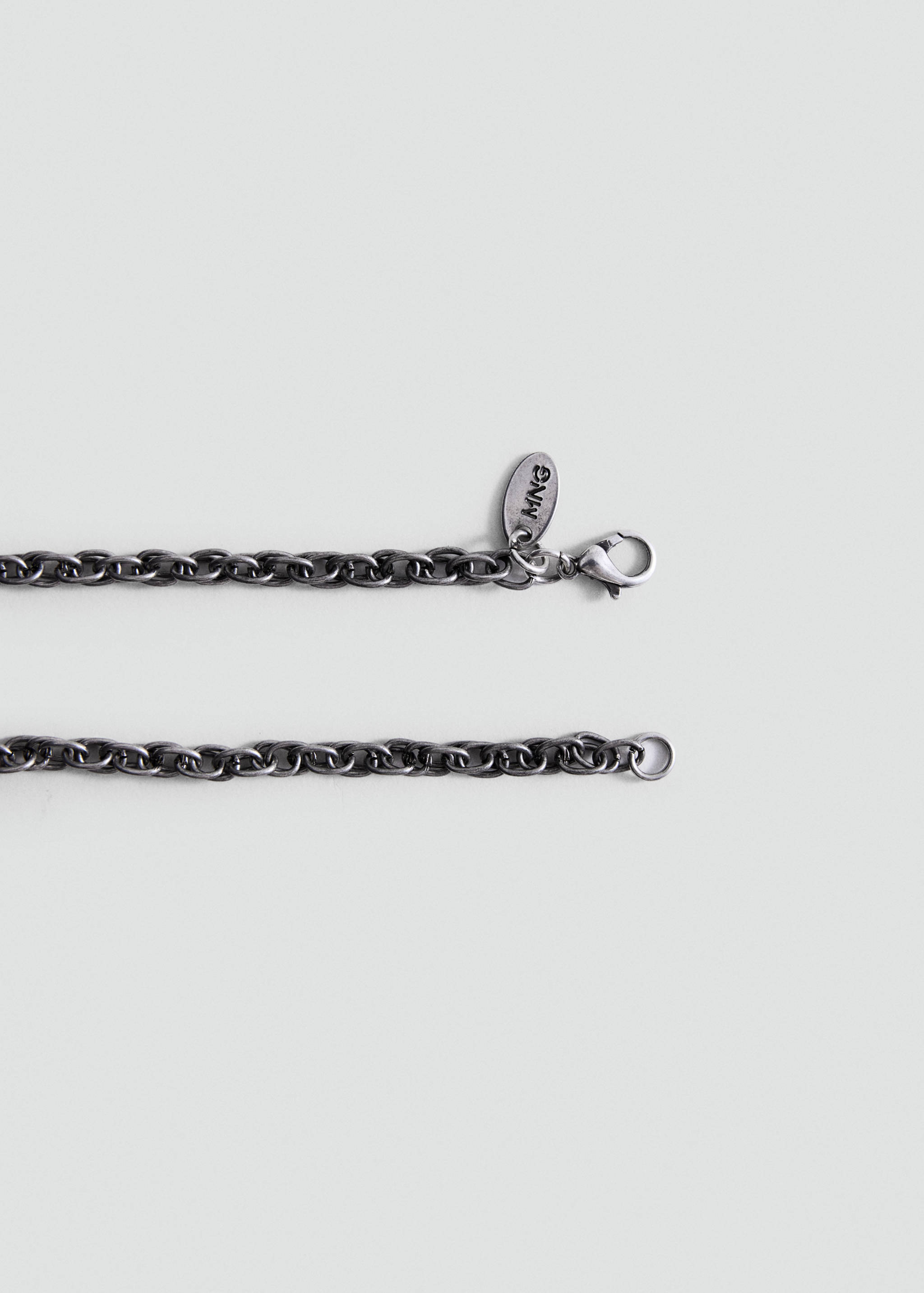 Flower-detail pendant necklace - Details of the article 2
