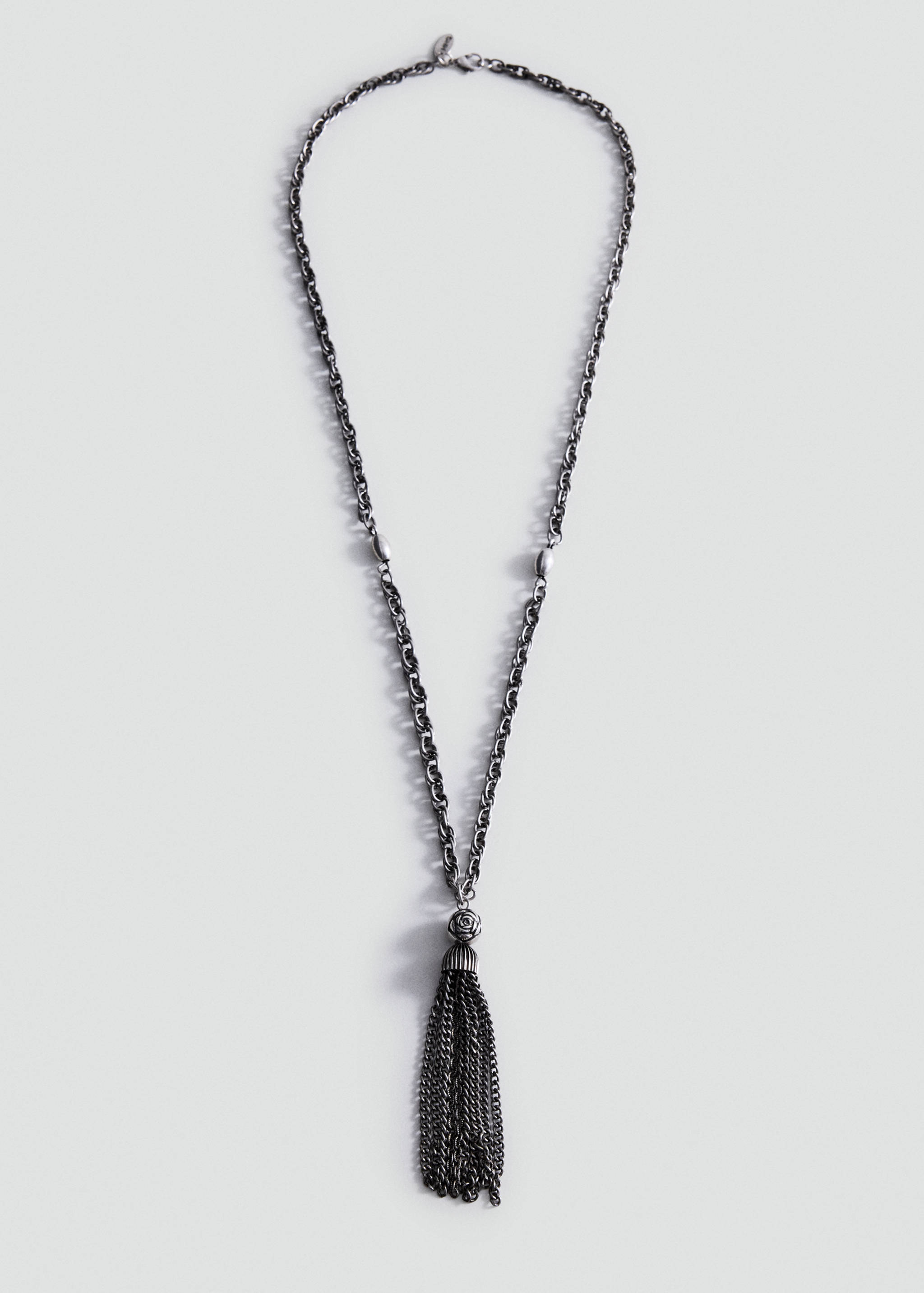 Flower-detail pendant necklace - Article without model