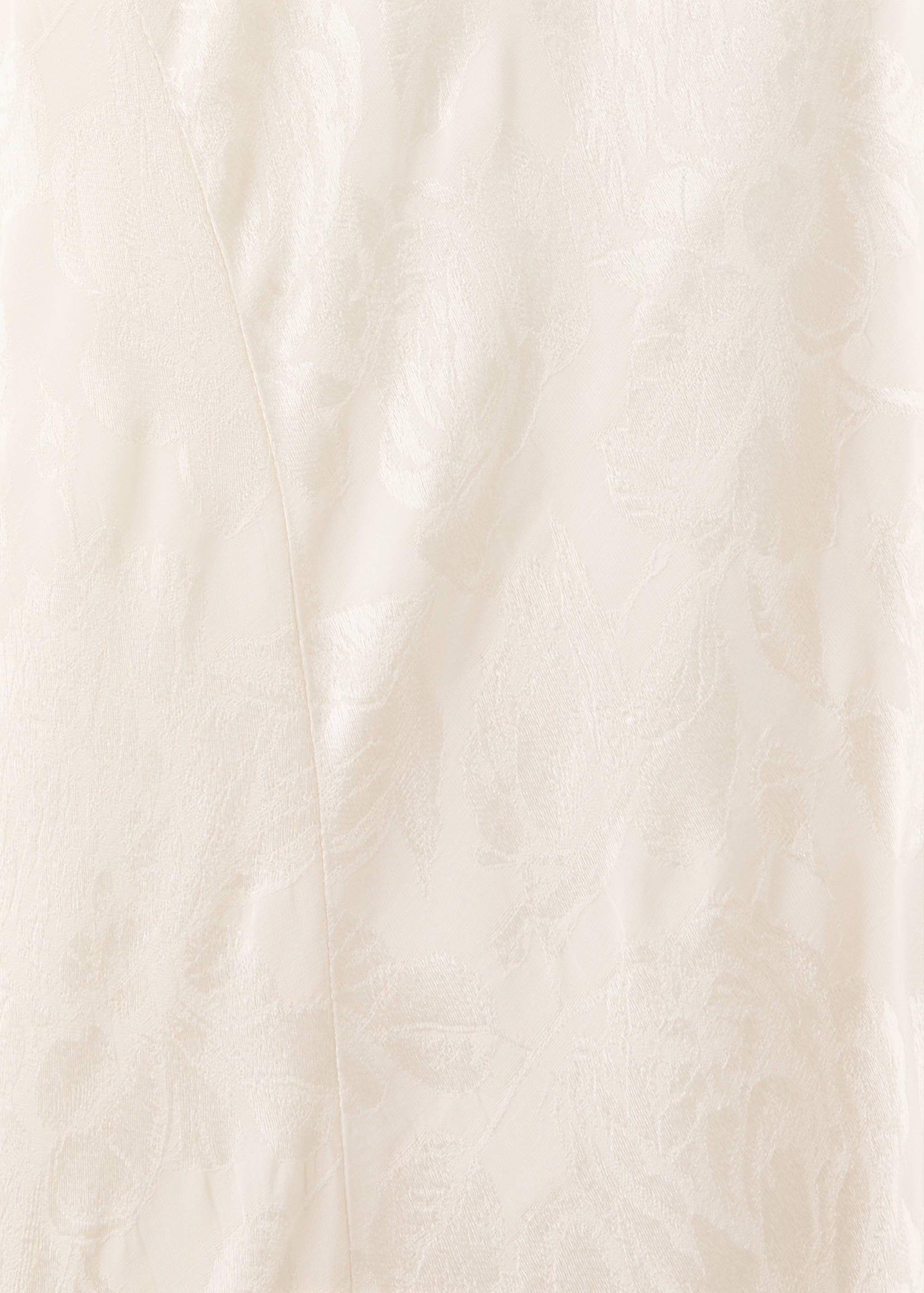 Jacquard dress with ruffle detail - Details of the article 0