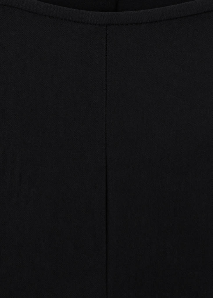 Low-rise flared trousers — Black
