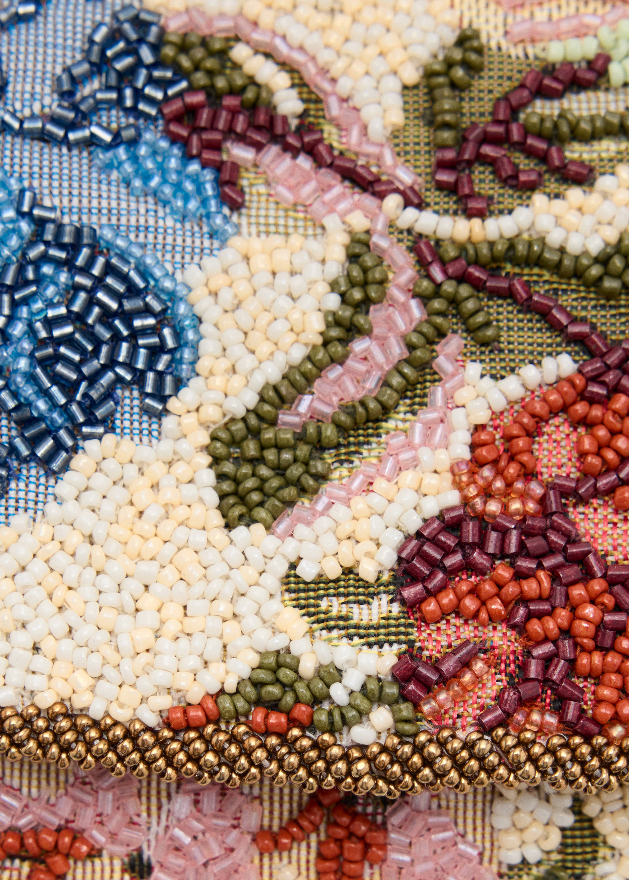 Floral embroidered shoulder bag - Details of the article 2