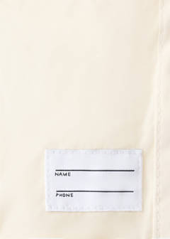 Hooded waistcoat with pockets — Ecru 7