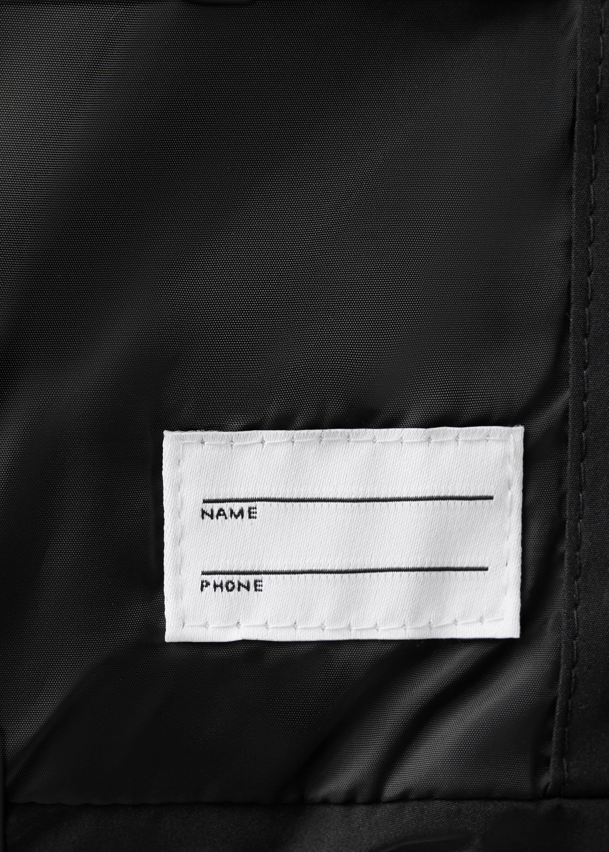 Hooded waistcoat with pockets - Details of the article 0