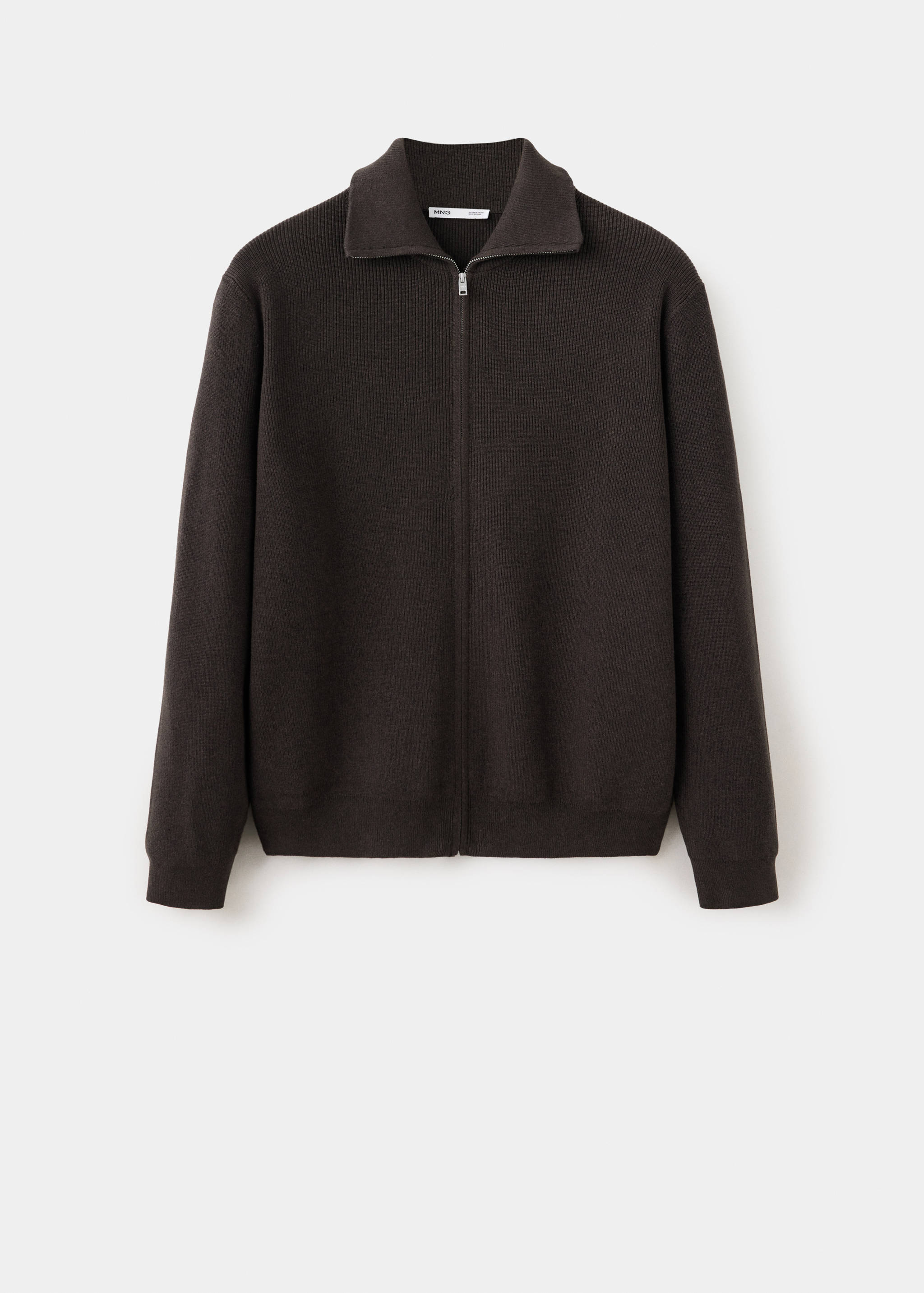 Cardigan 100 % coton zippé - Article sans modèle