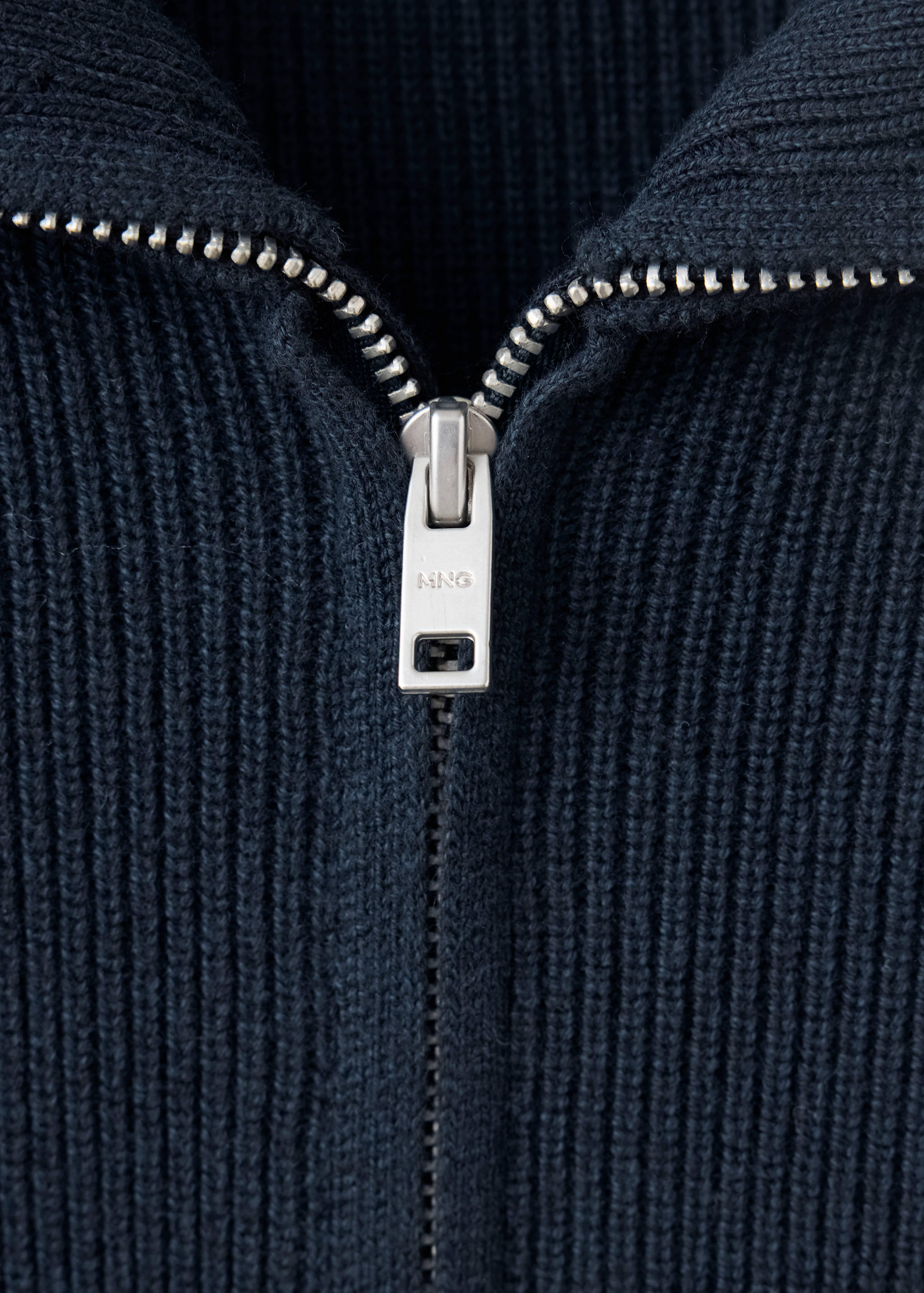 Cardigan 100 % coton zippé - Détail de l'article 8