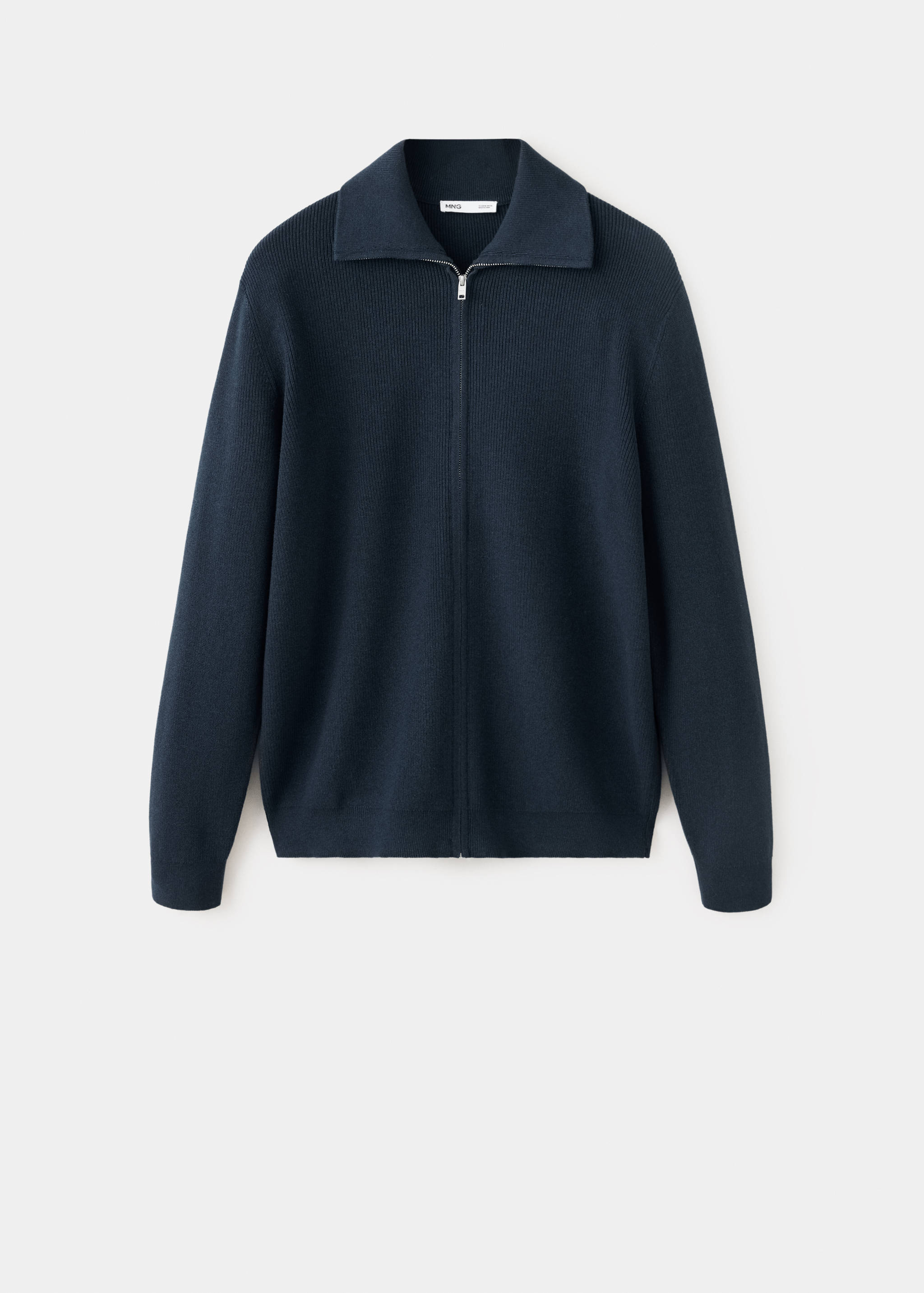 Cardigan 100 % coton zippé - Article sans modèle
