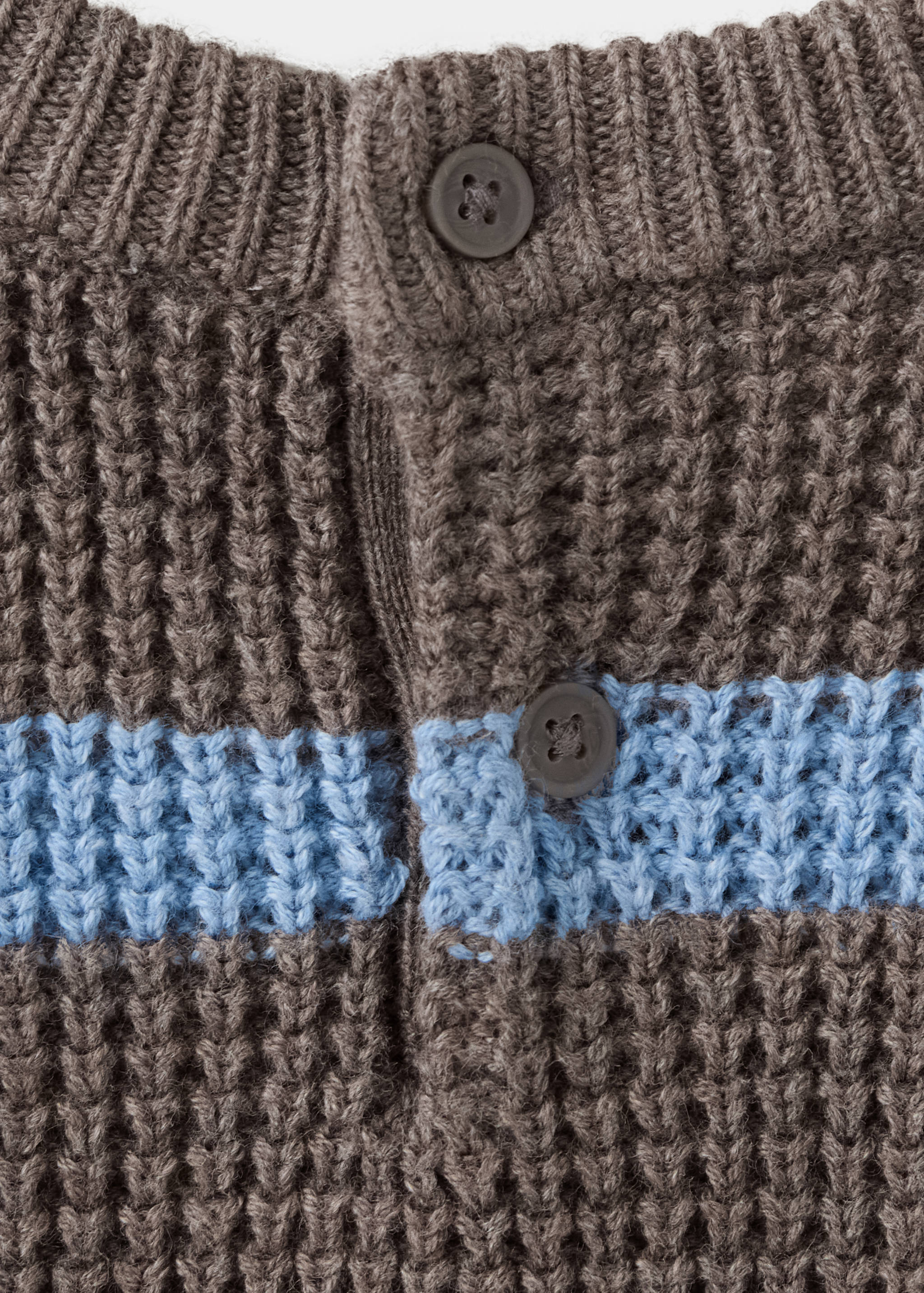 Knit striped sweater - Details of the article 0