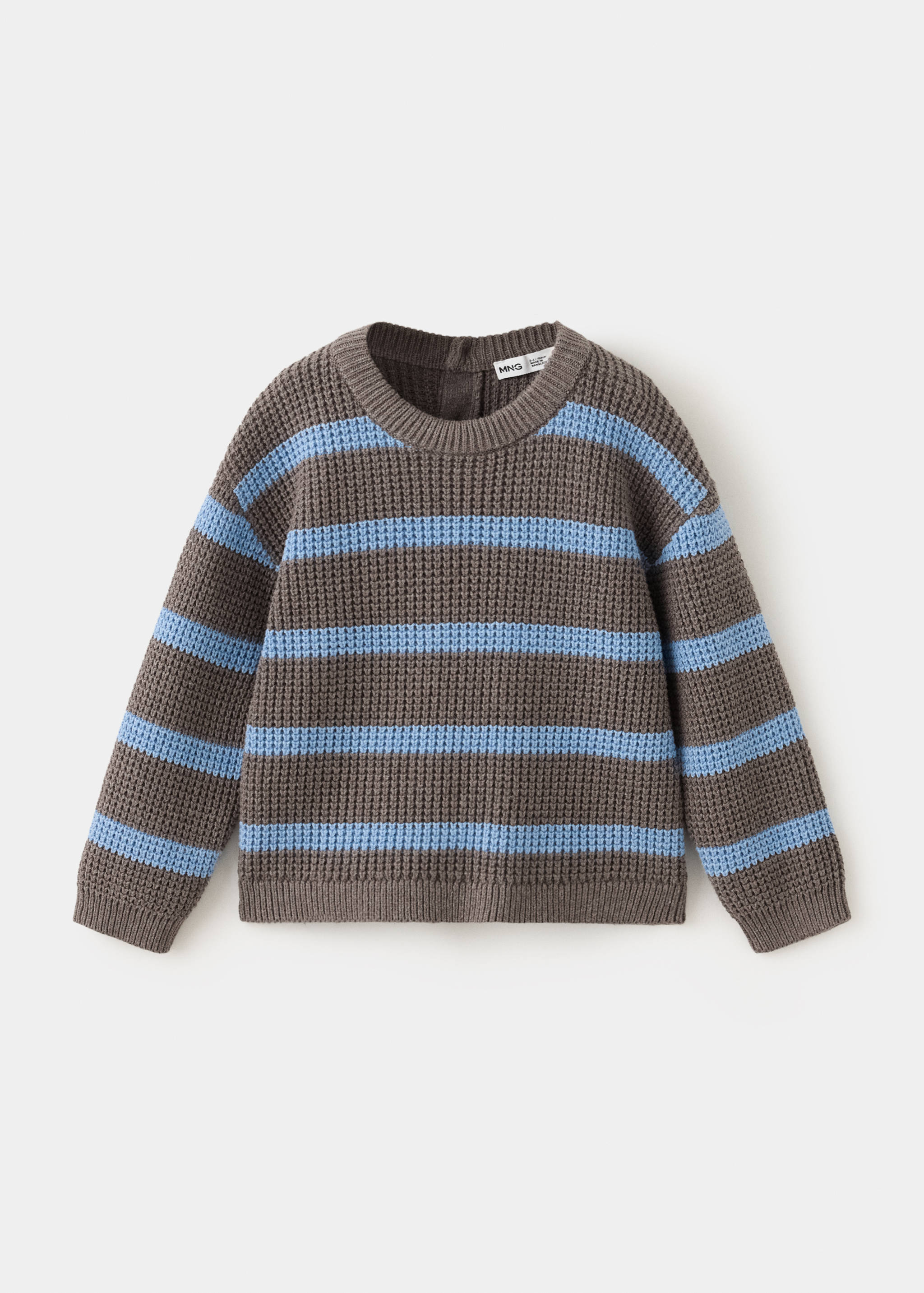 Knit striped sweater - Article without model