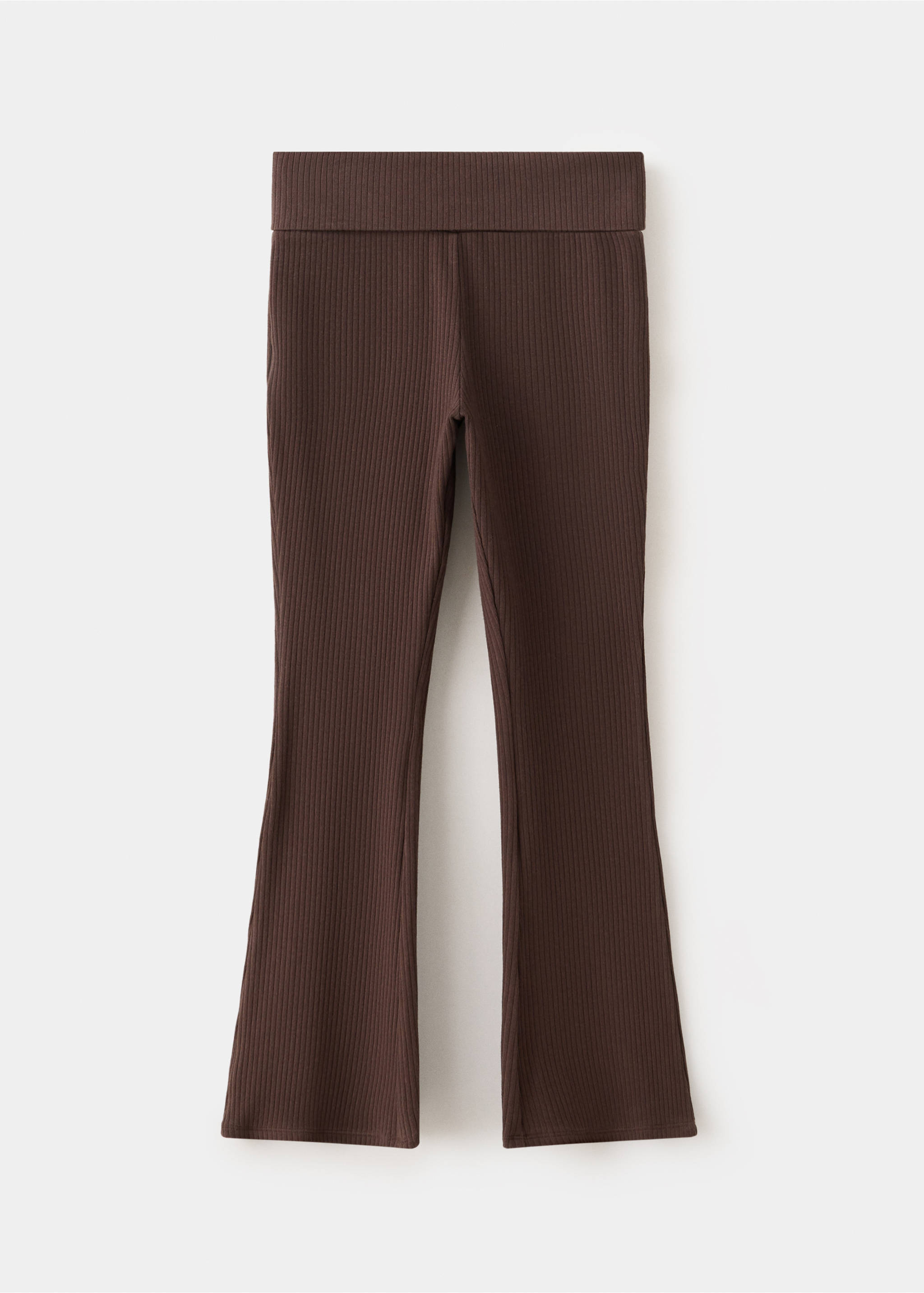 Leggings taille retournée - Article sans modèle, Marron. Ref: 37065172-00.