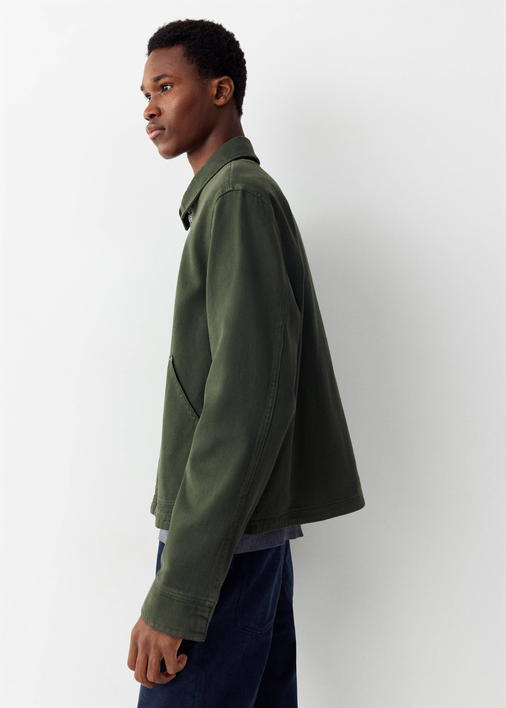 Pockets denim jacket - Details of the article 4