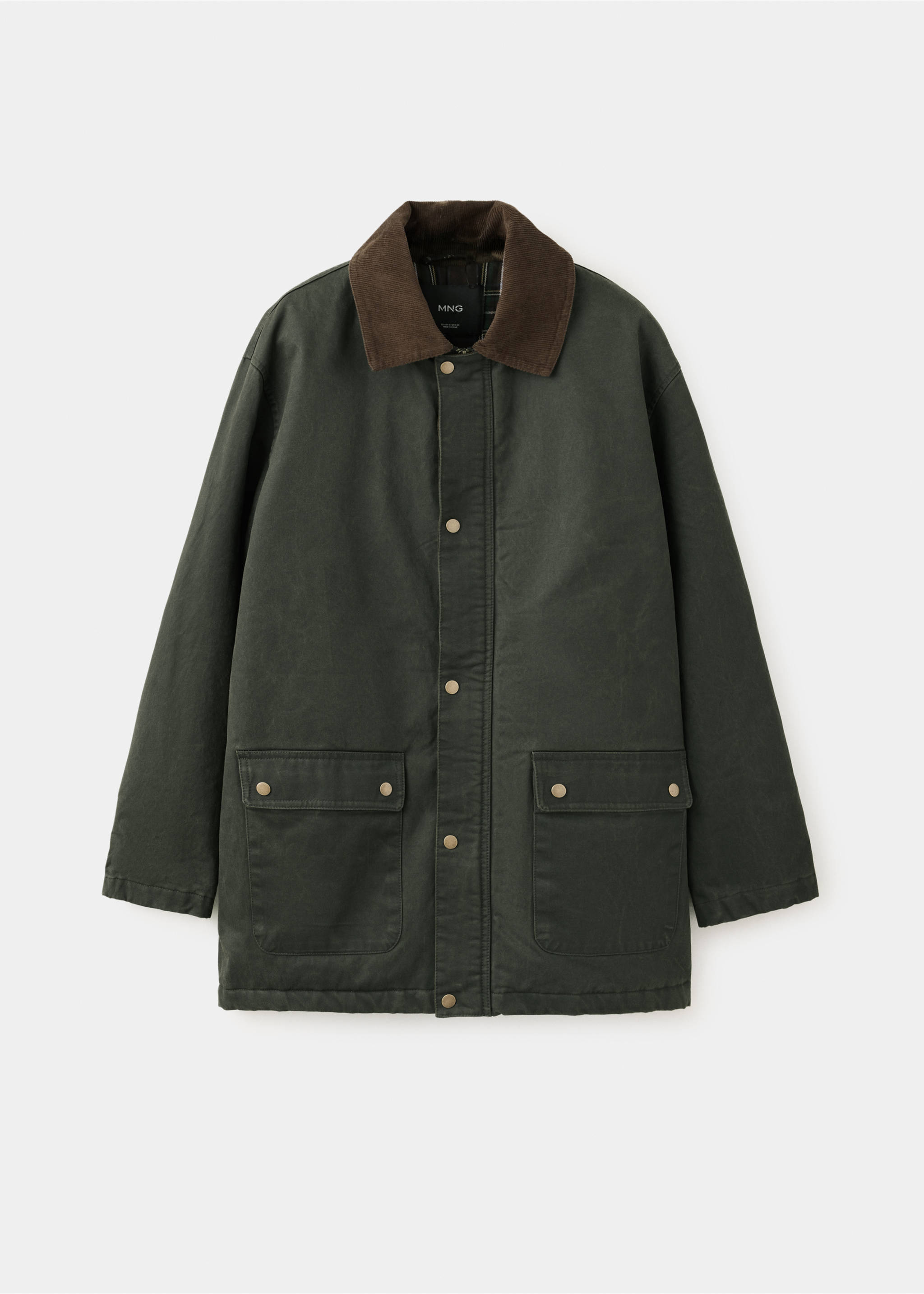 Parka wales - Article sans modèle, Kaki. Ref: 37065839-00.