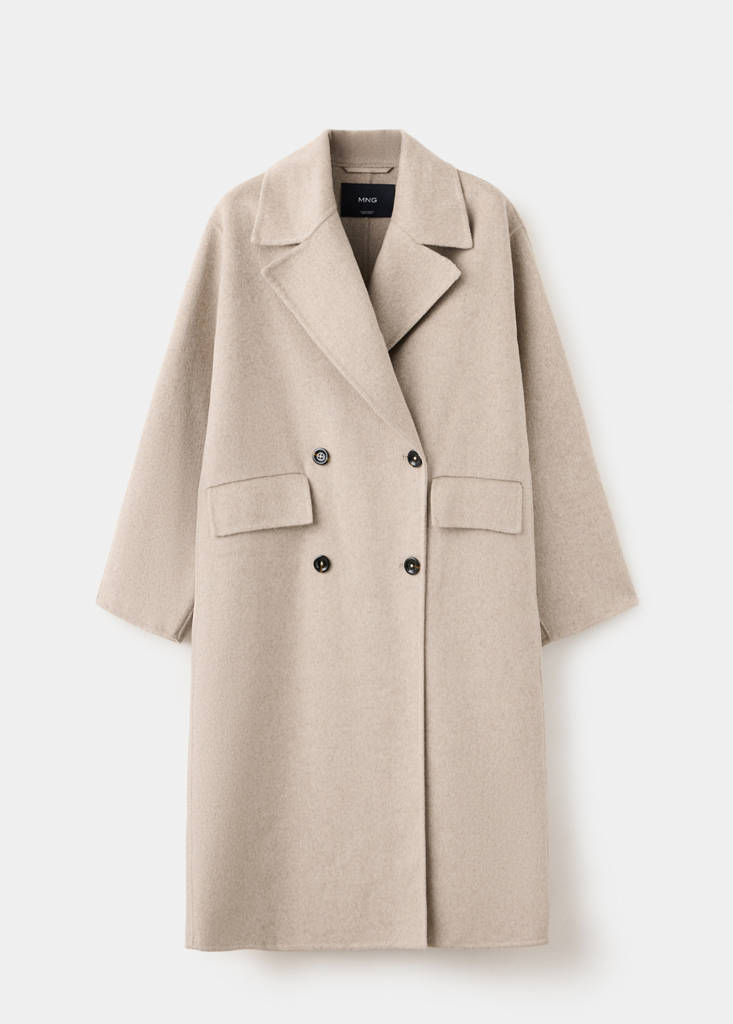 Handmade wool coat — Medium Brown