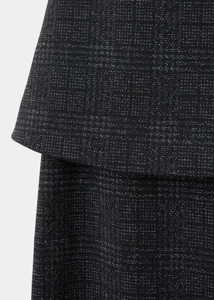 Checked jumpsuit in checked fabric - thumbnail 6
