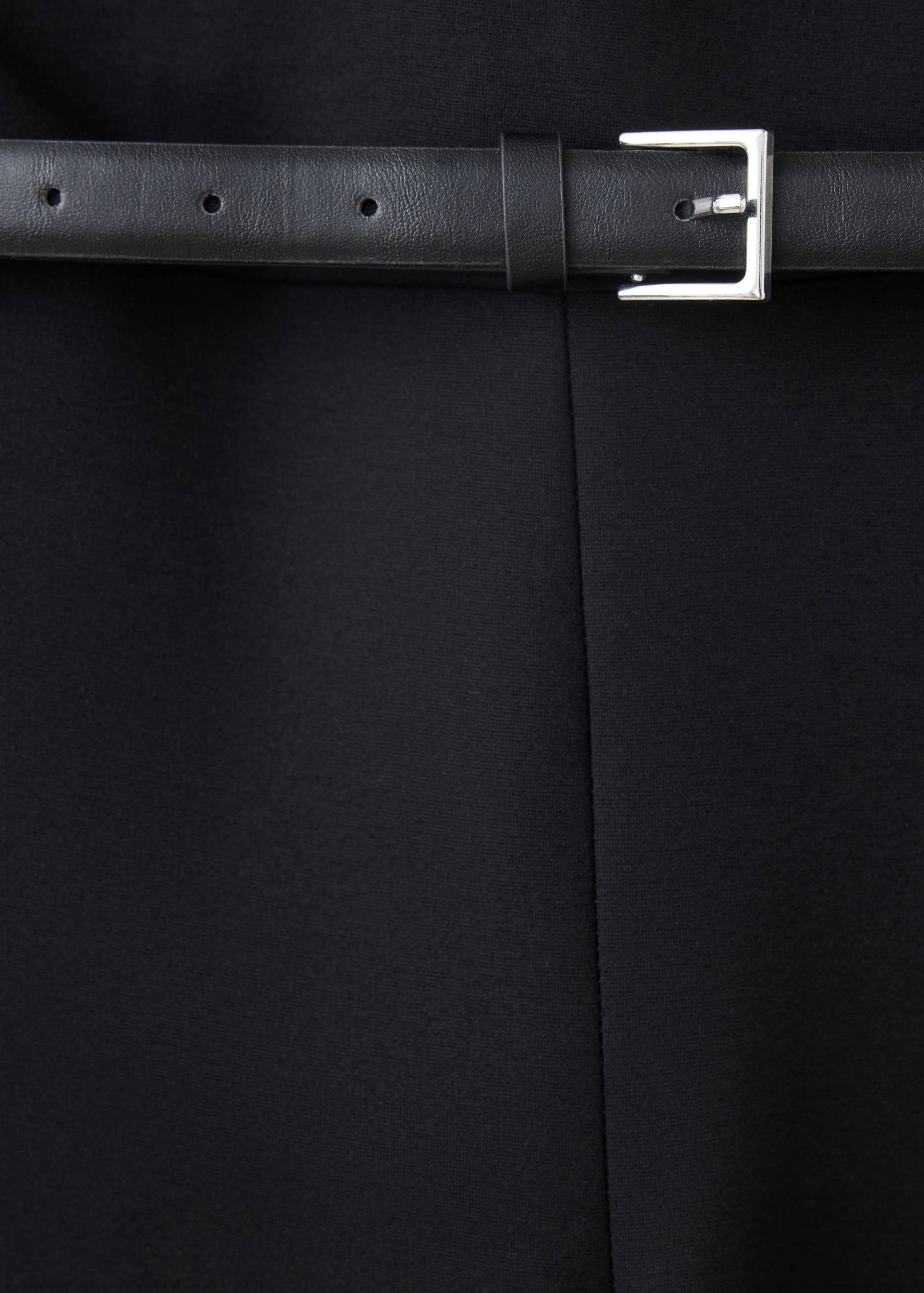 Belted jumpsuit with ruched details - Details of the article 8
