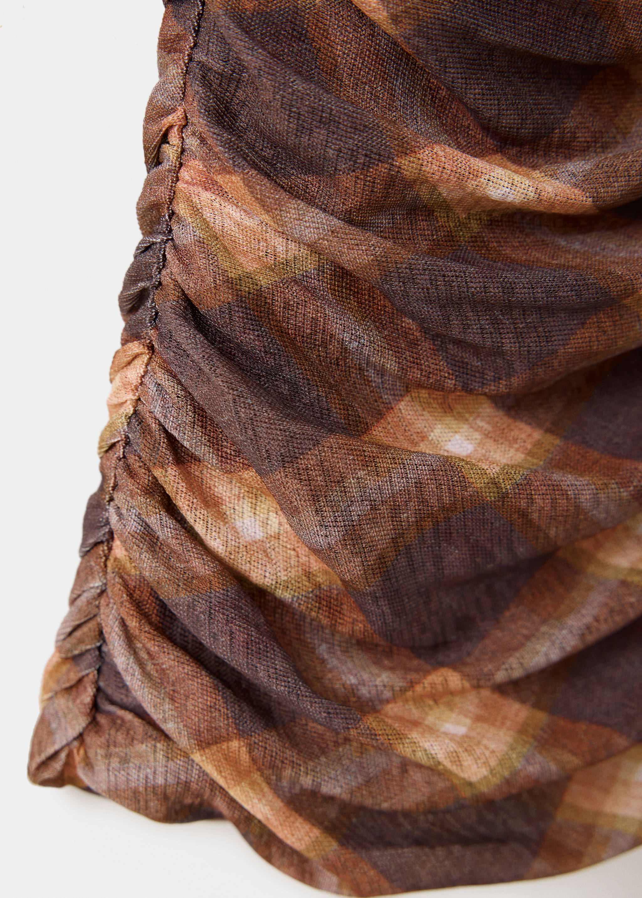 Ruched square-neck top - Details of the article 8
