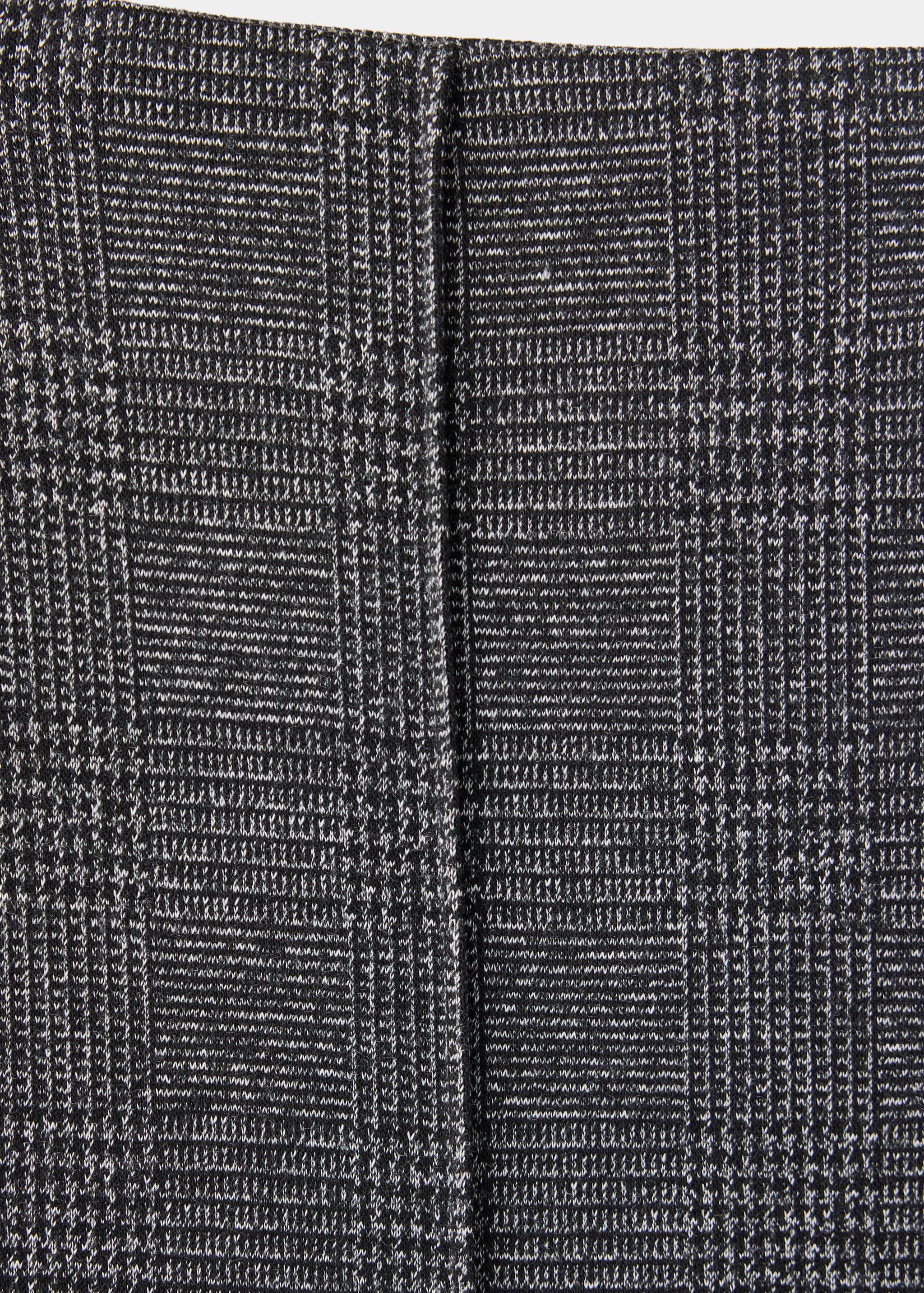Straight checked trousers - Details of the article 8