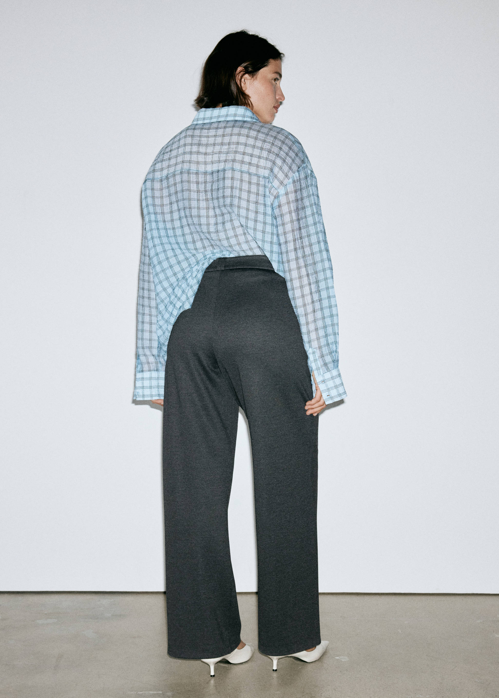 Pantalón punto fino recto - Detalle del artículo 4