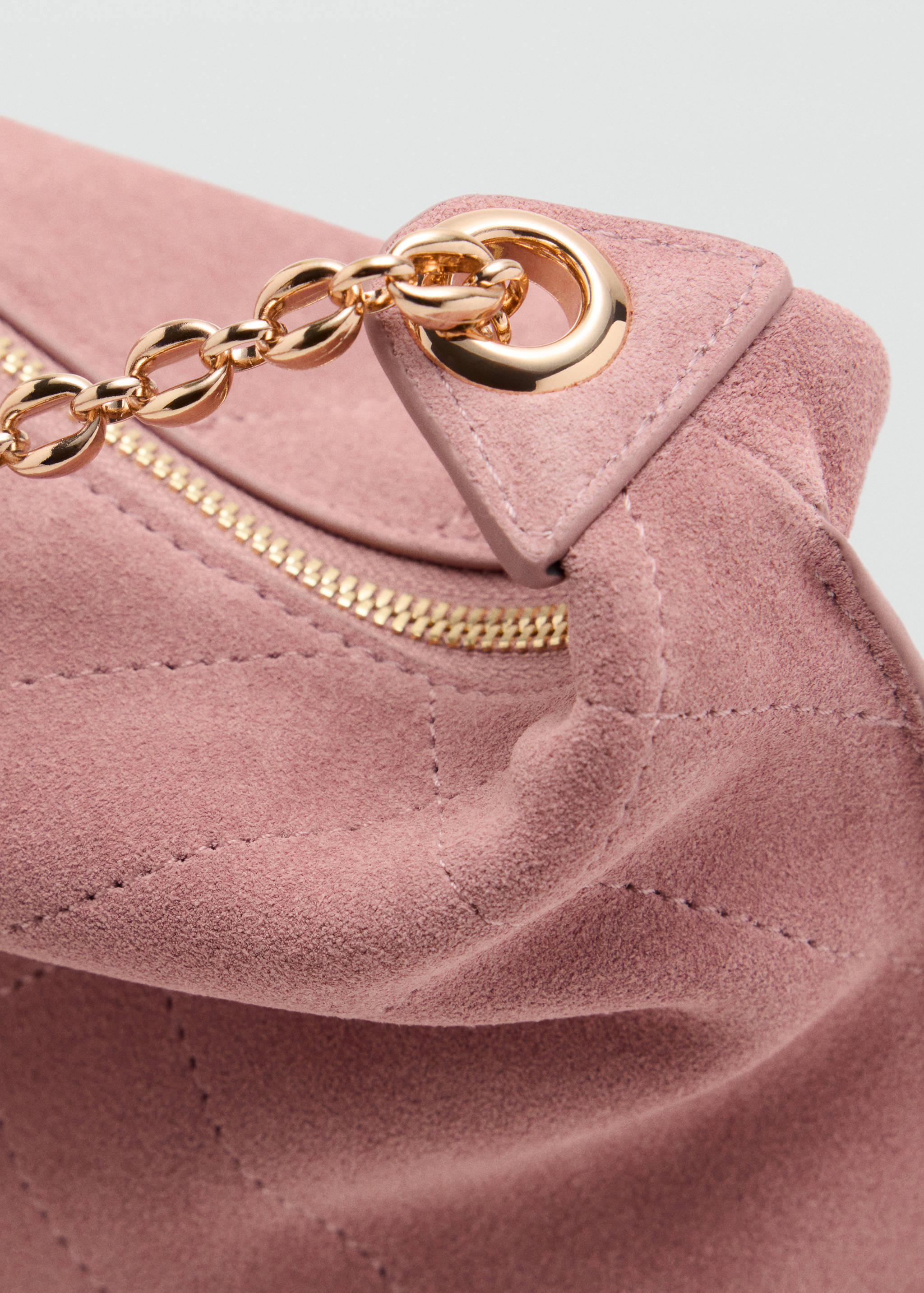 Suede shoulder bag - Details of the article 2
