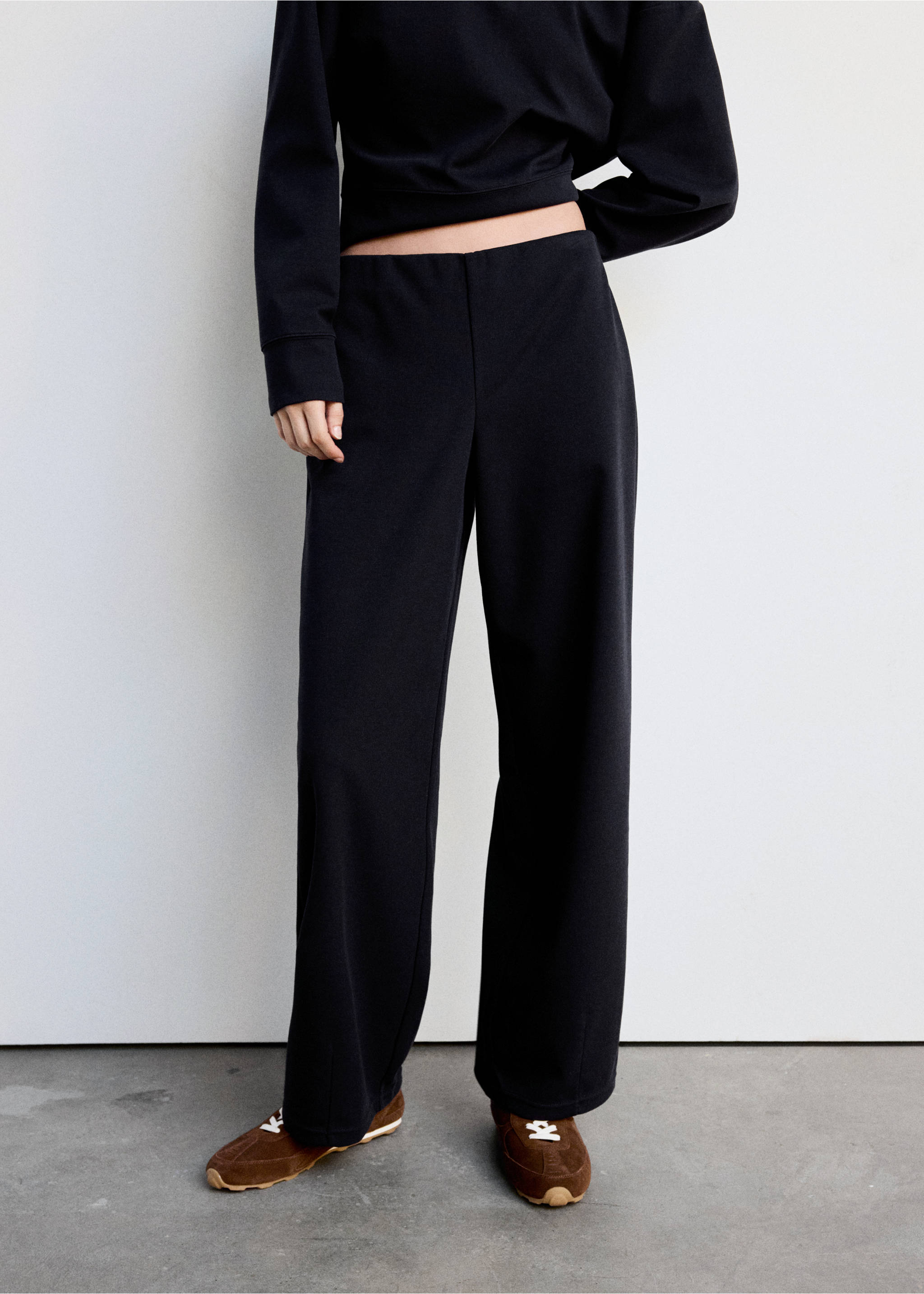 Trousers arka - Medium plane, Navy. Ref: 37065867-00.