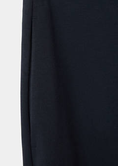 Straight mid-rise trousers — Navy 7