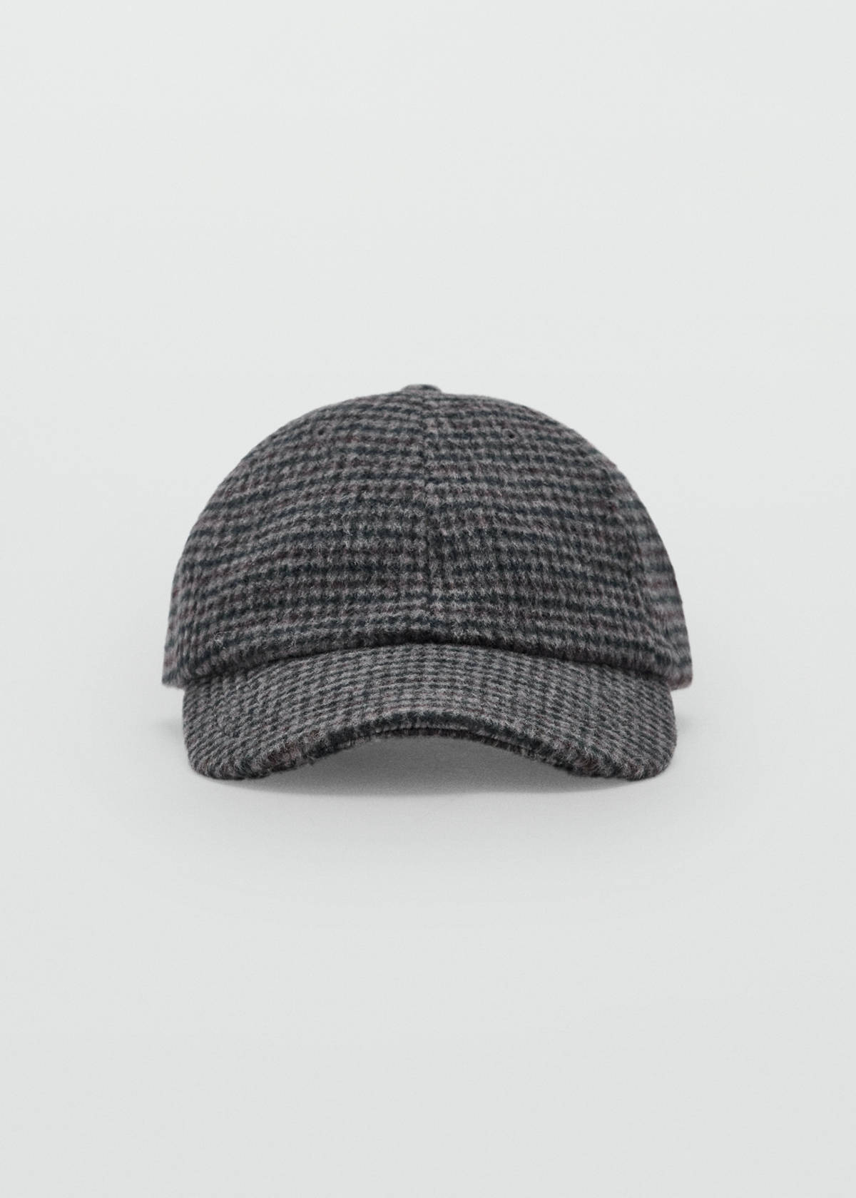 Wool blend cap — Navy